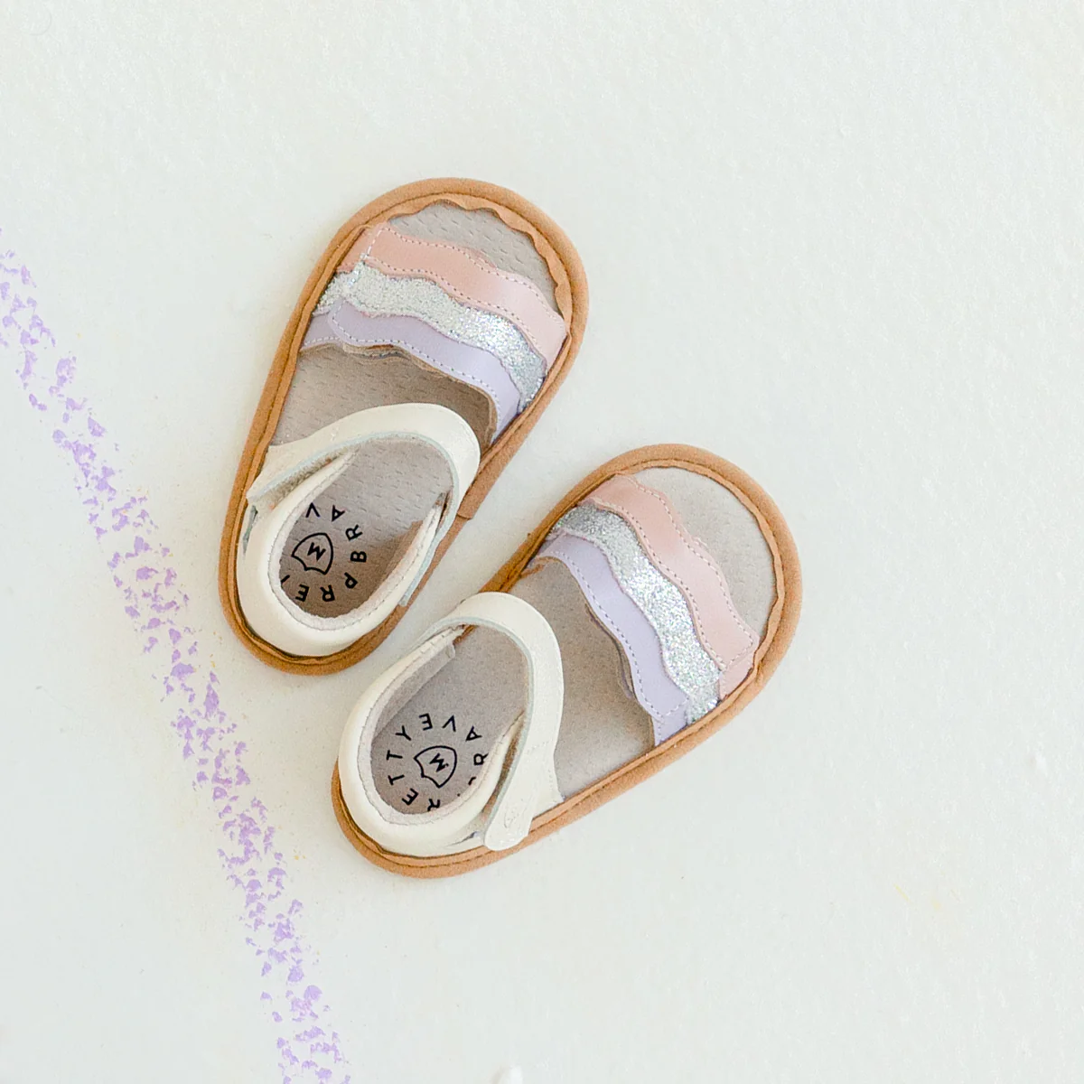 Pretty Brave Baby Star Sandal - Sparkle - Image 4