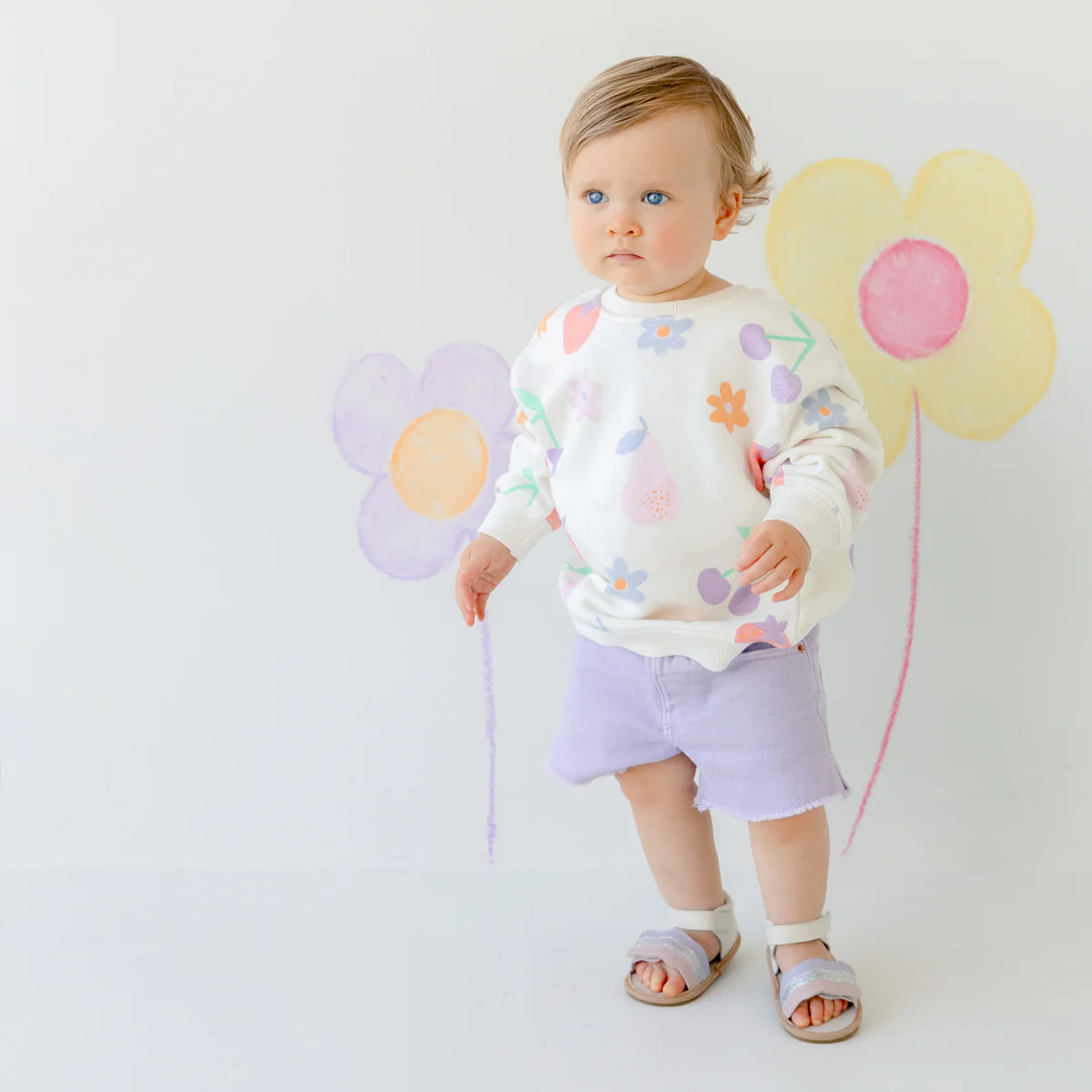 Pretty Brave Baby Star Sandal - Sparkle - Image 5