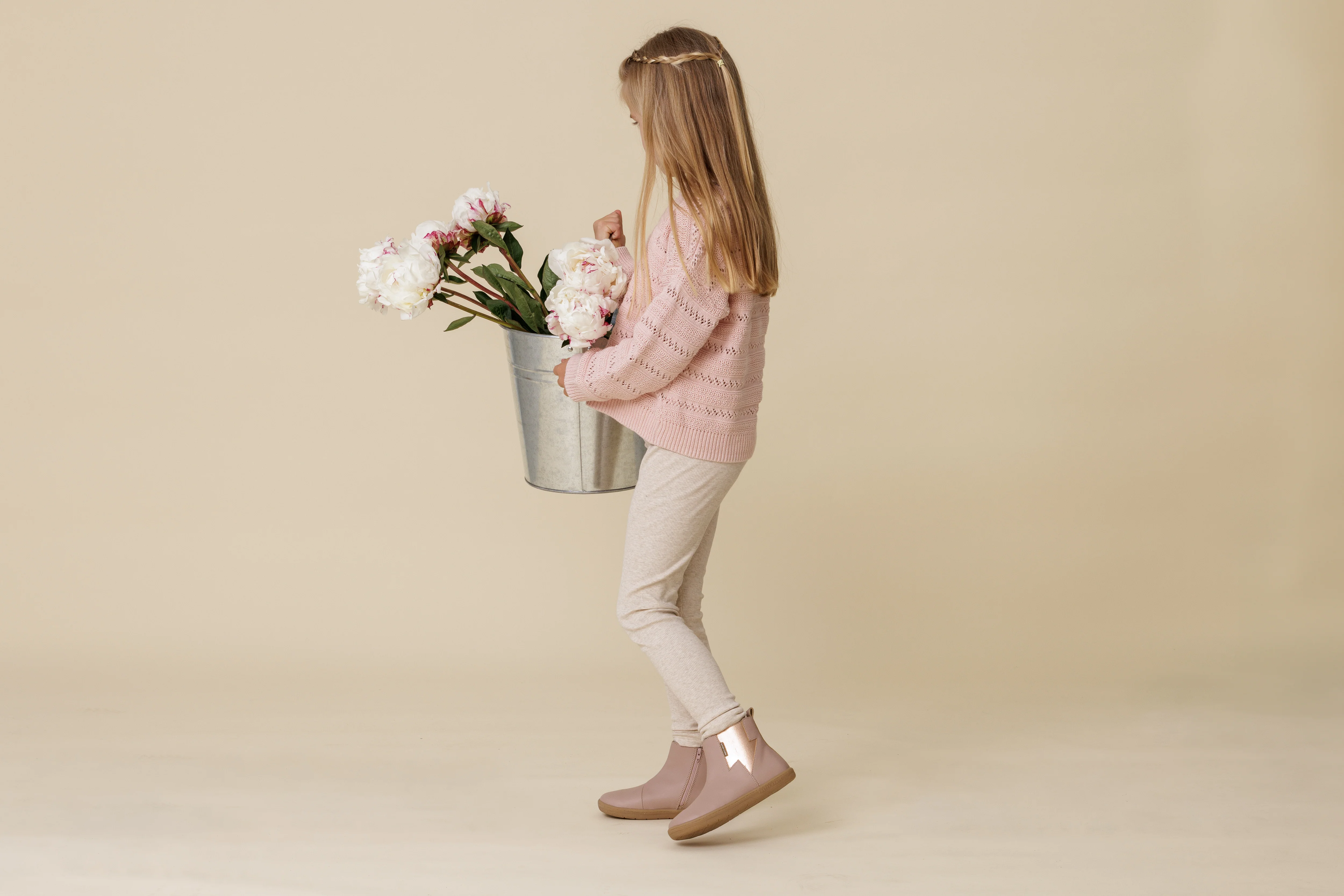 Pretty Brave Electric Boot - Blush Sparkle - Image 5