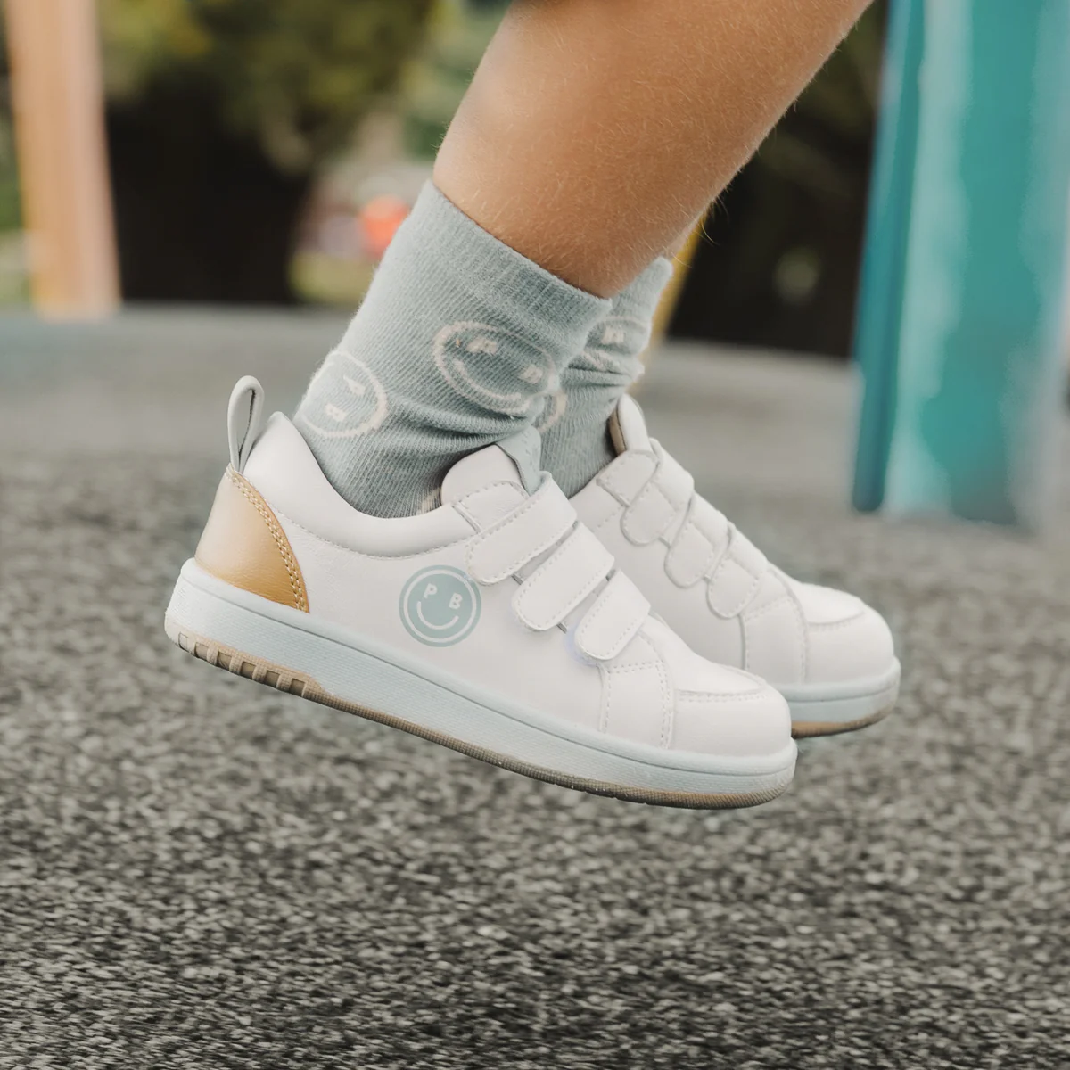 Pretty Brave Happy Trainer - White/Blue - Image 2
