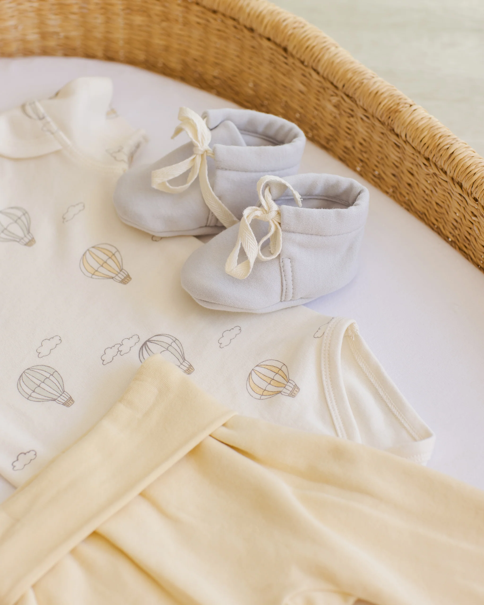 Baby Booties - Sky - Image 2