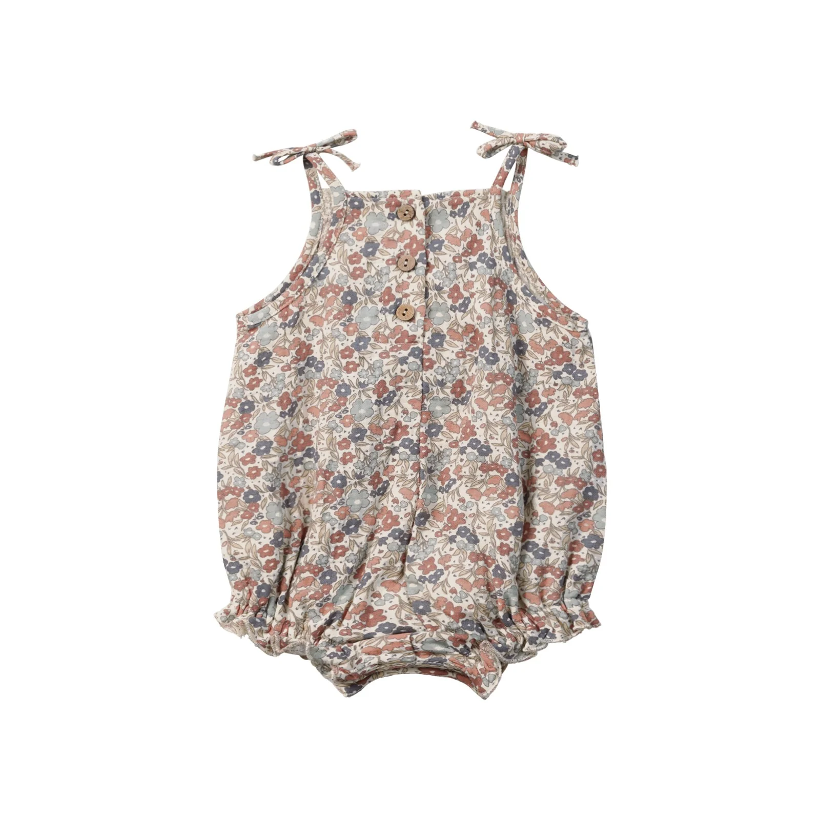 Quincy Mae Betty Romper - Bloom - Image 3