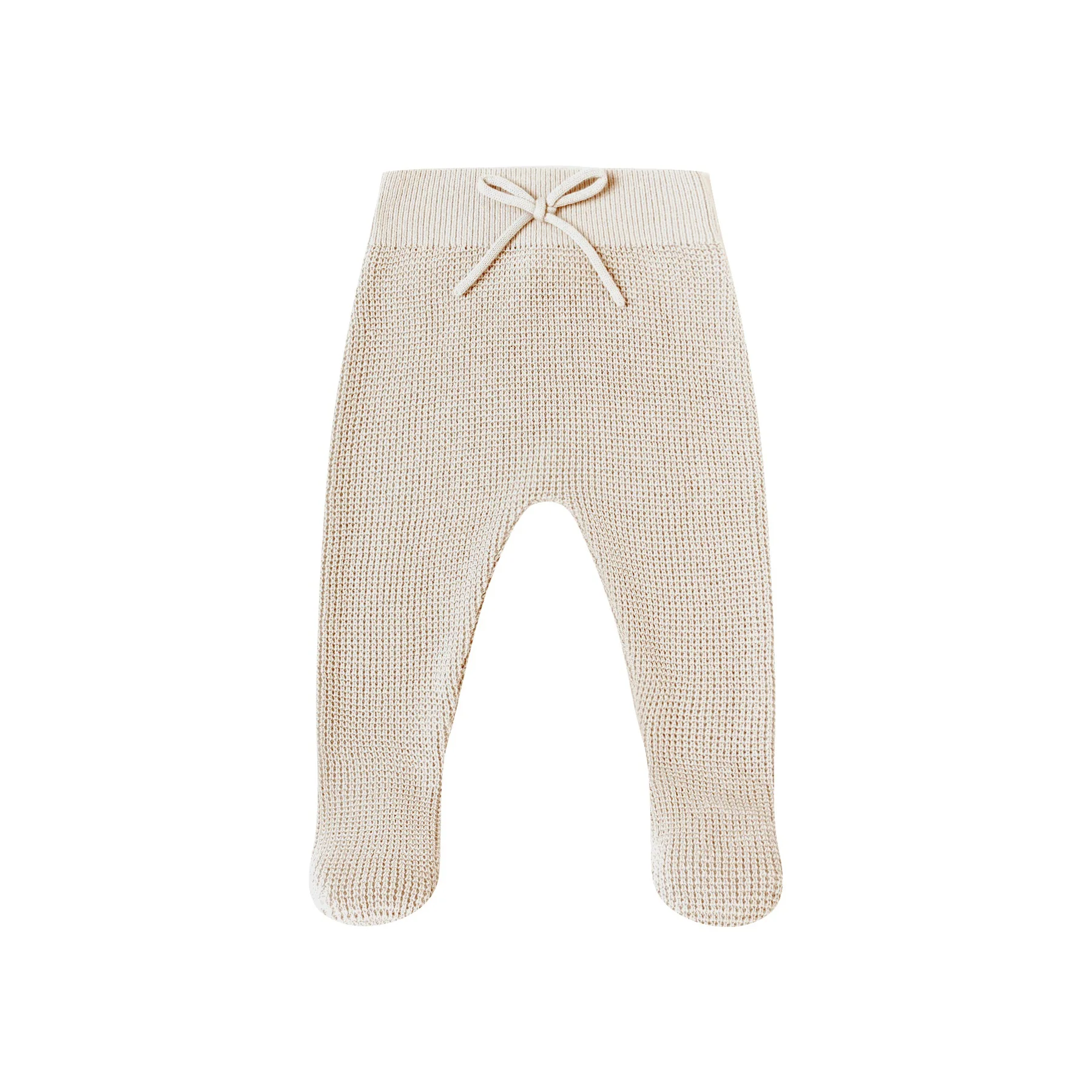Footed Knit Pant - Oat