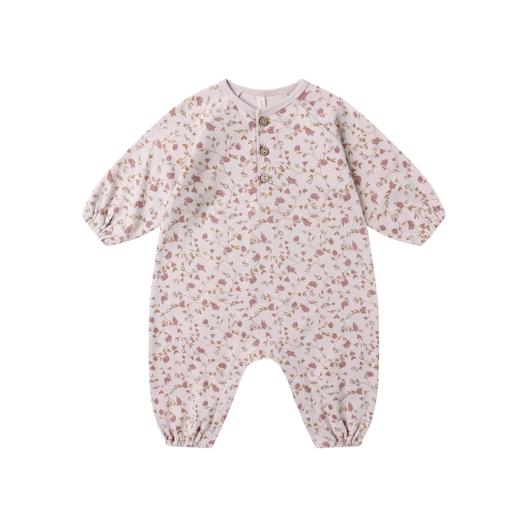 Henley Bubble Jumpsuit - Garden