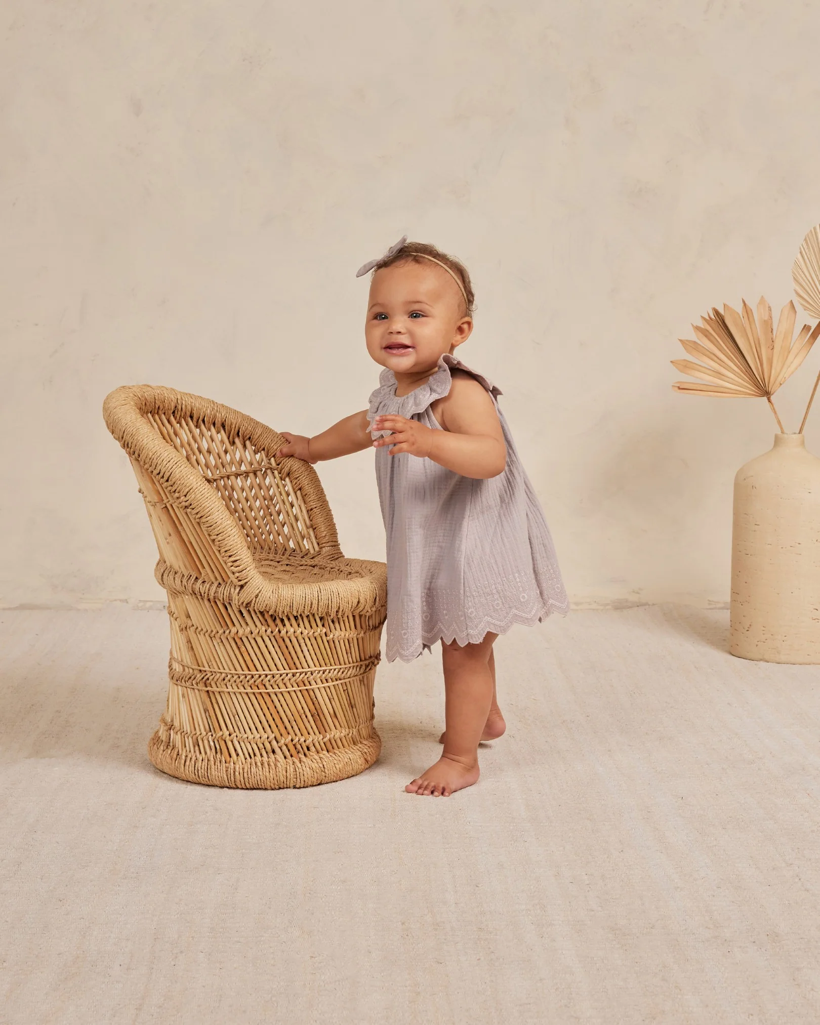 Quincy Mae Isla Dress - Lavender - Image 3