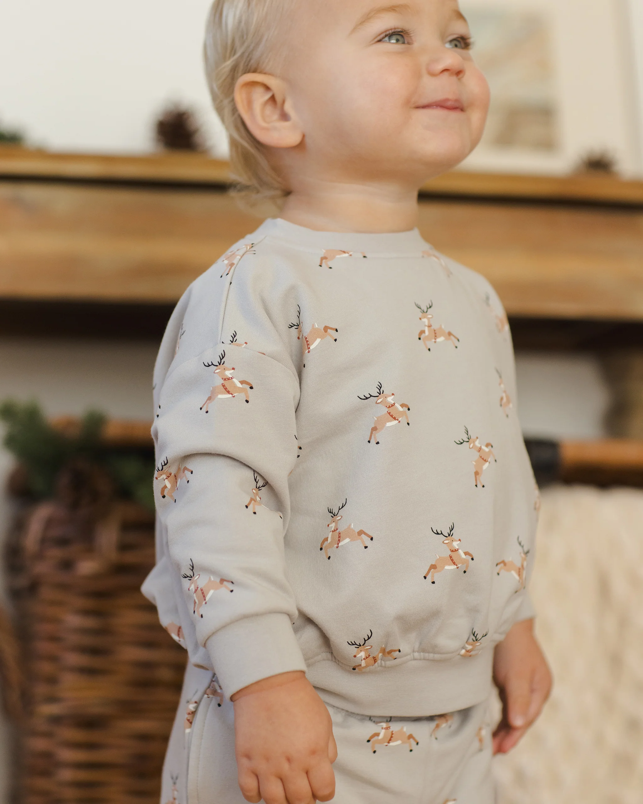 Relaxed Fleece Sweatpant - Reindeer - Image 3
