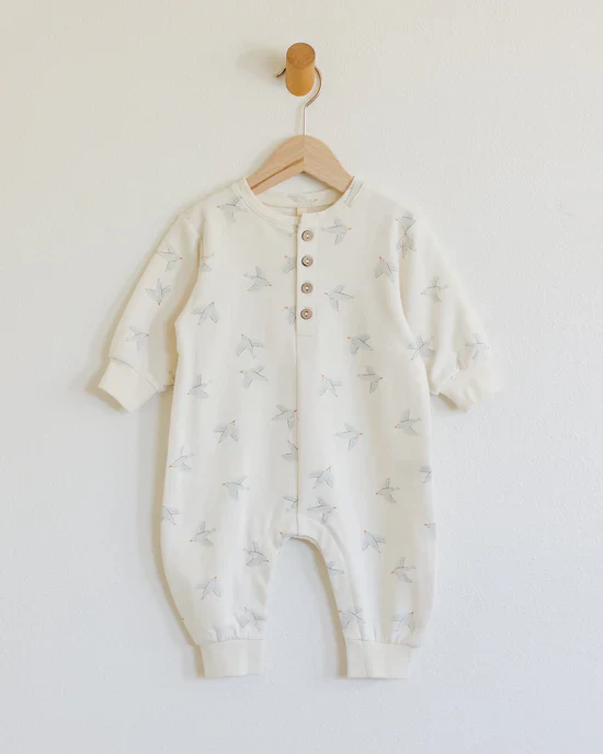 Relaxed Jumpsuit - Birds - Image 2