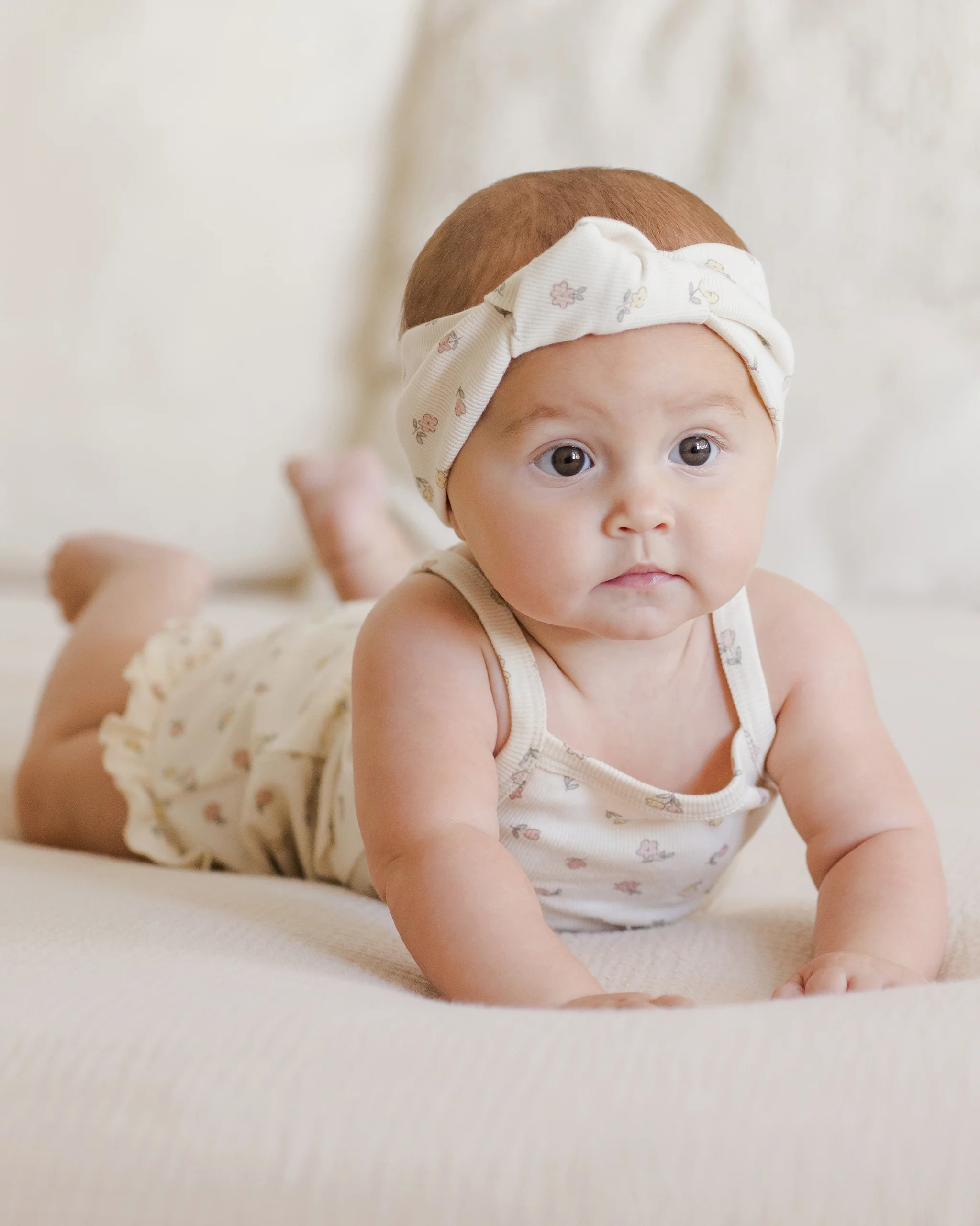 Ribbed Knotted Headband - Fleur - Image 2