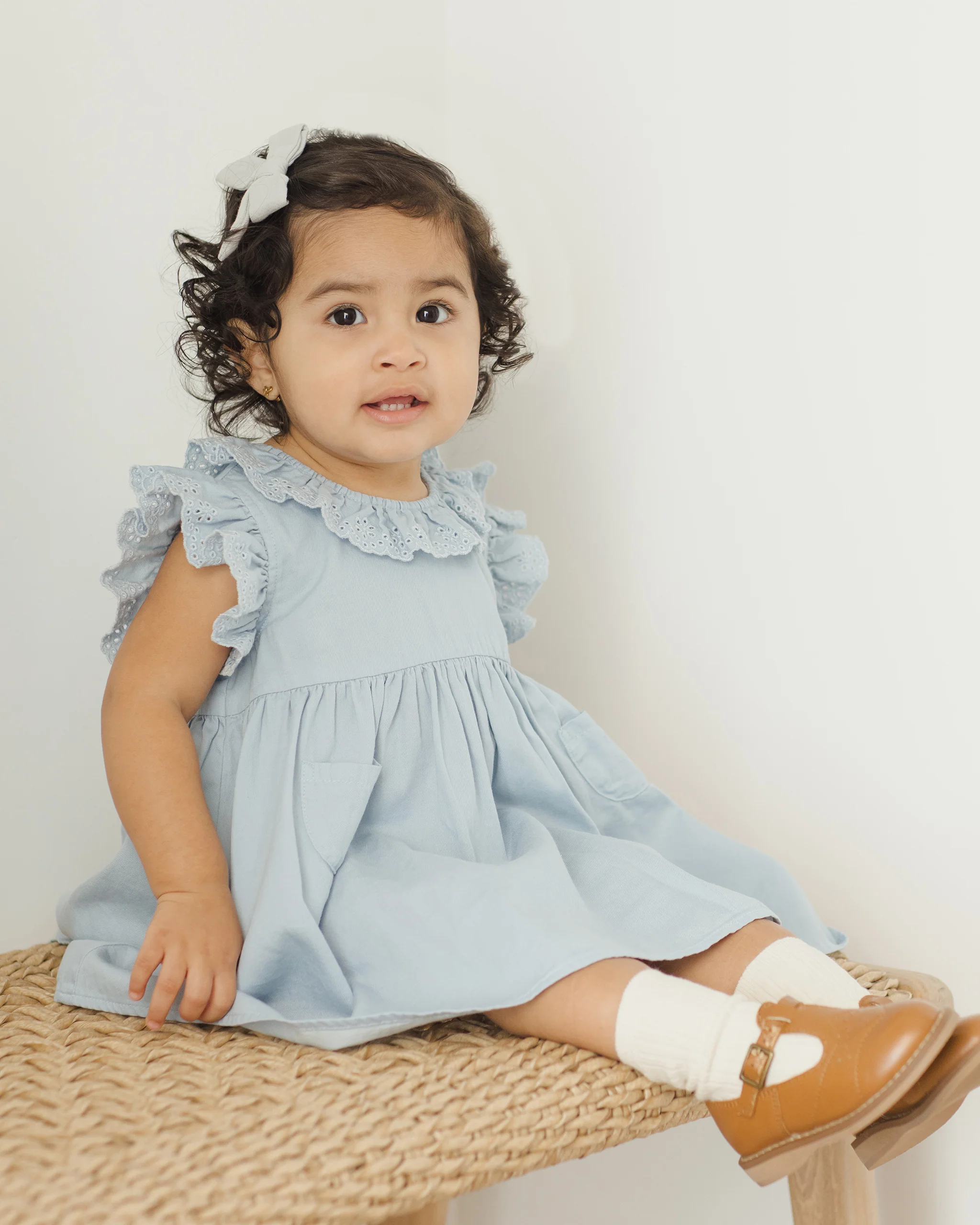 Sophie Dress - Chambray - Image 4