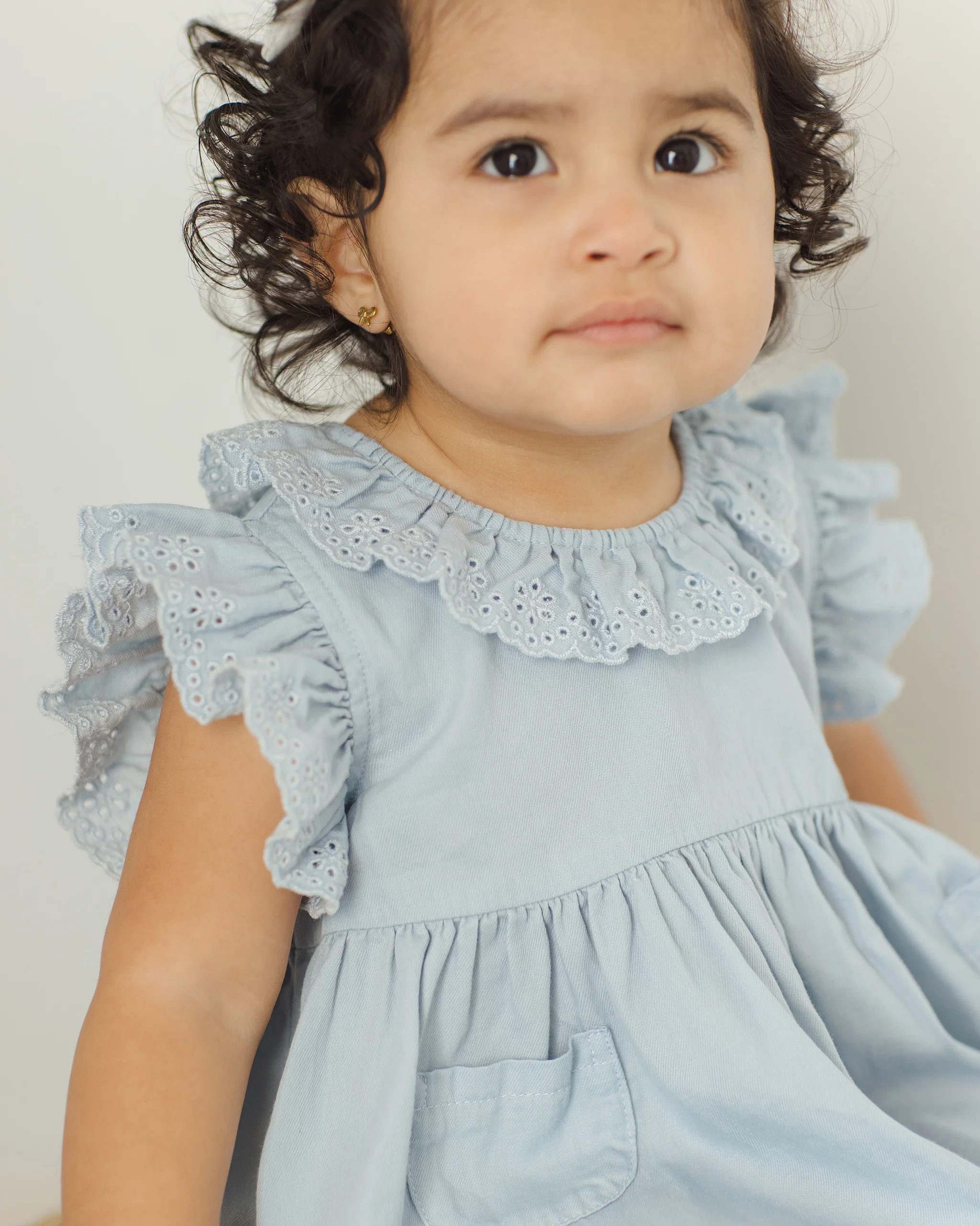 Sophie Dress - Chambray - Image 5