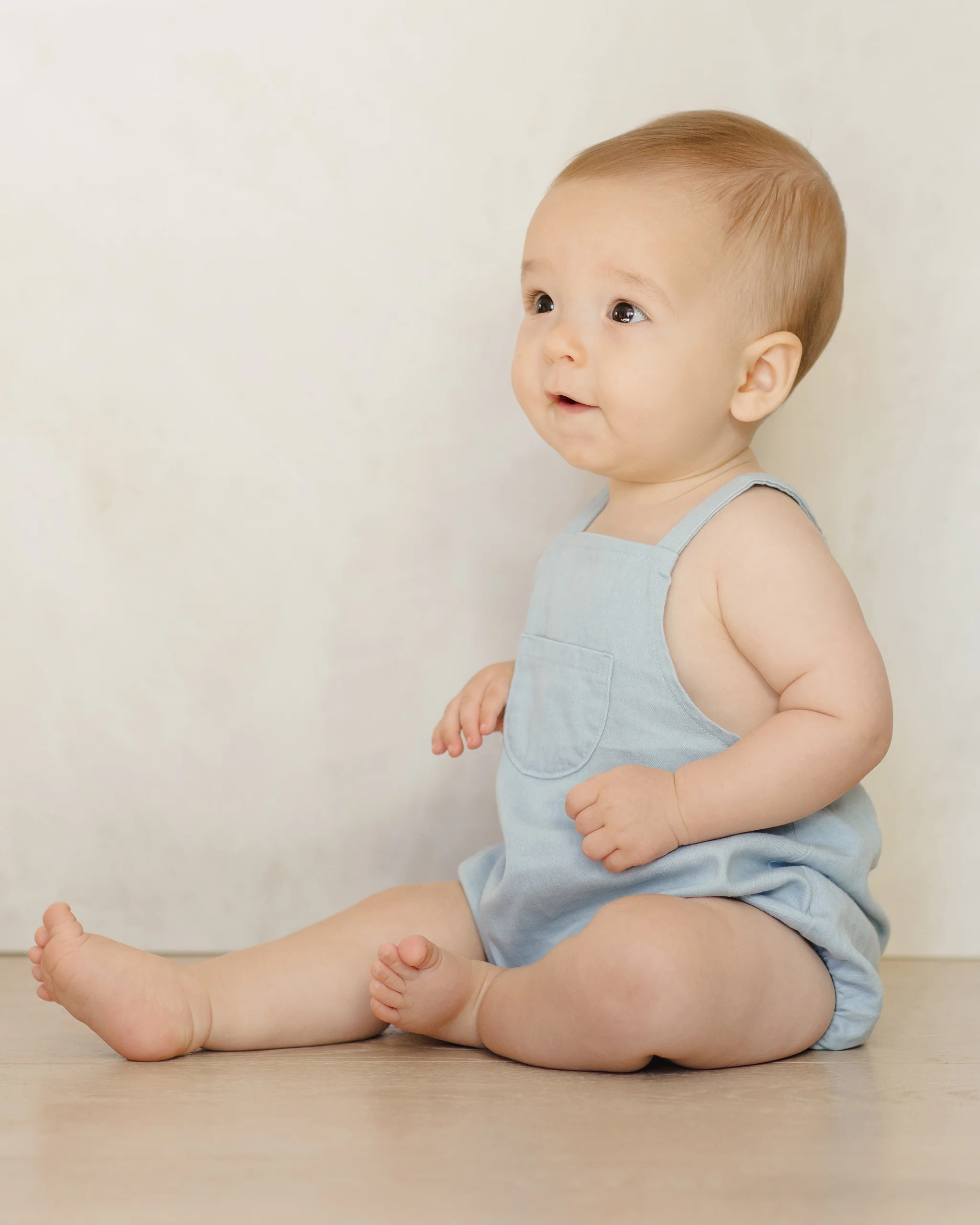Thomas Romper - Chambray - Image 3
