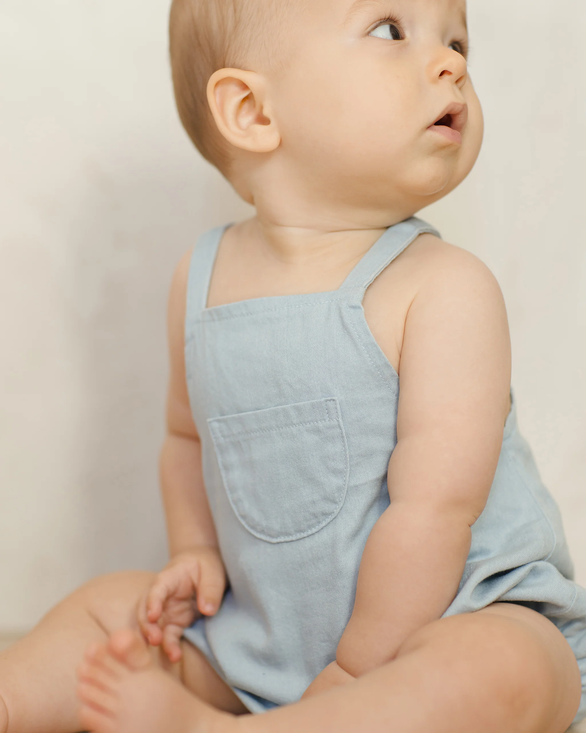 Thomas Romper - Chambray - Image 5