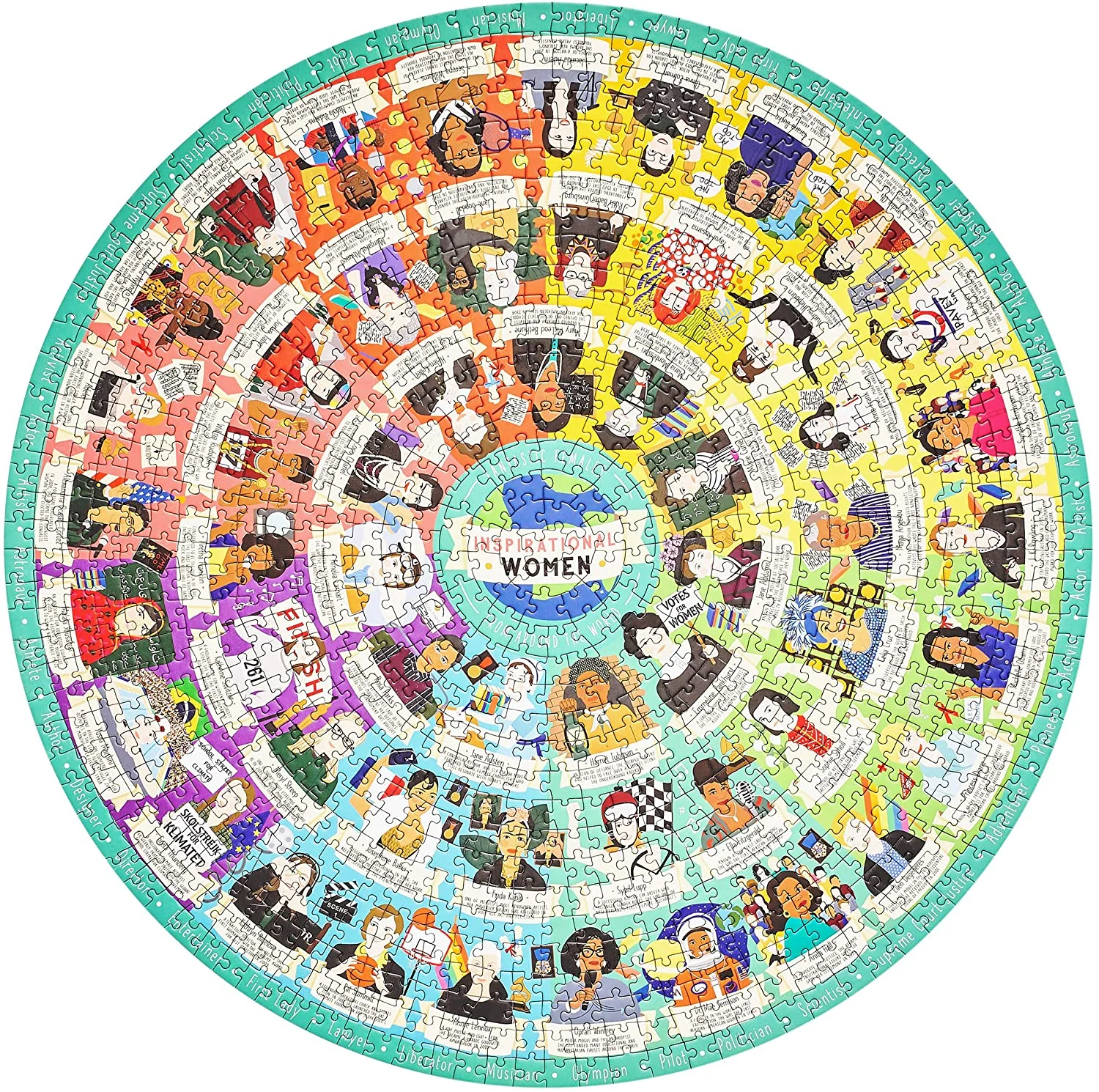 Ridleys Inspirational Women - 1000 Piece Puzzle - Image 2