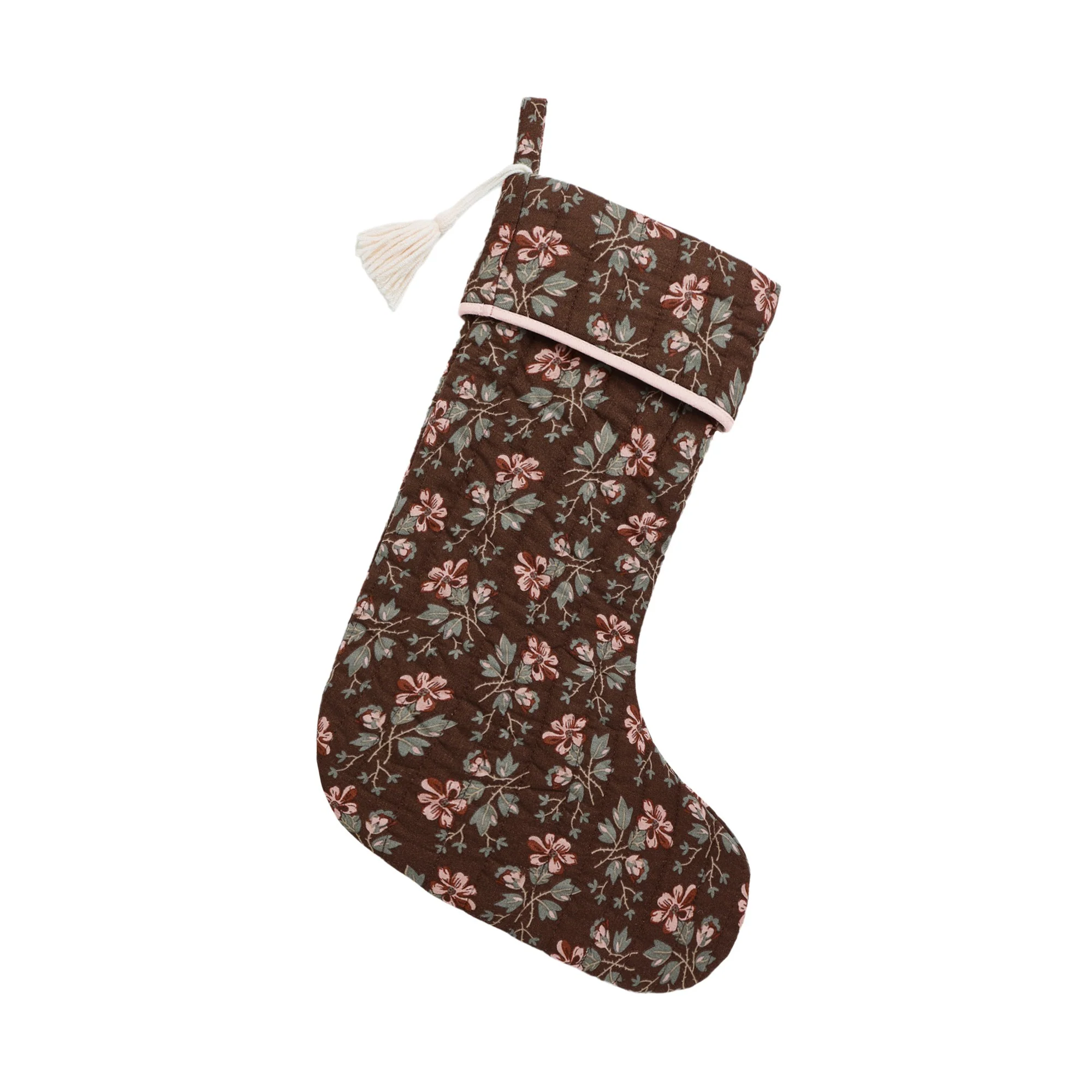 Christmas Stocking - Winter Floral