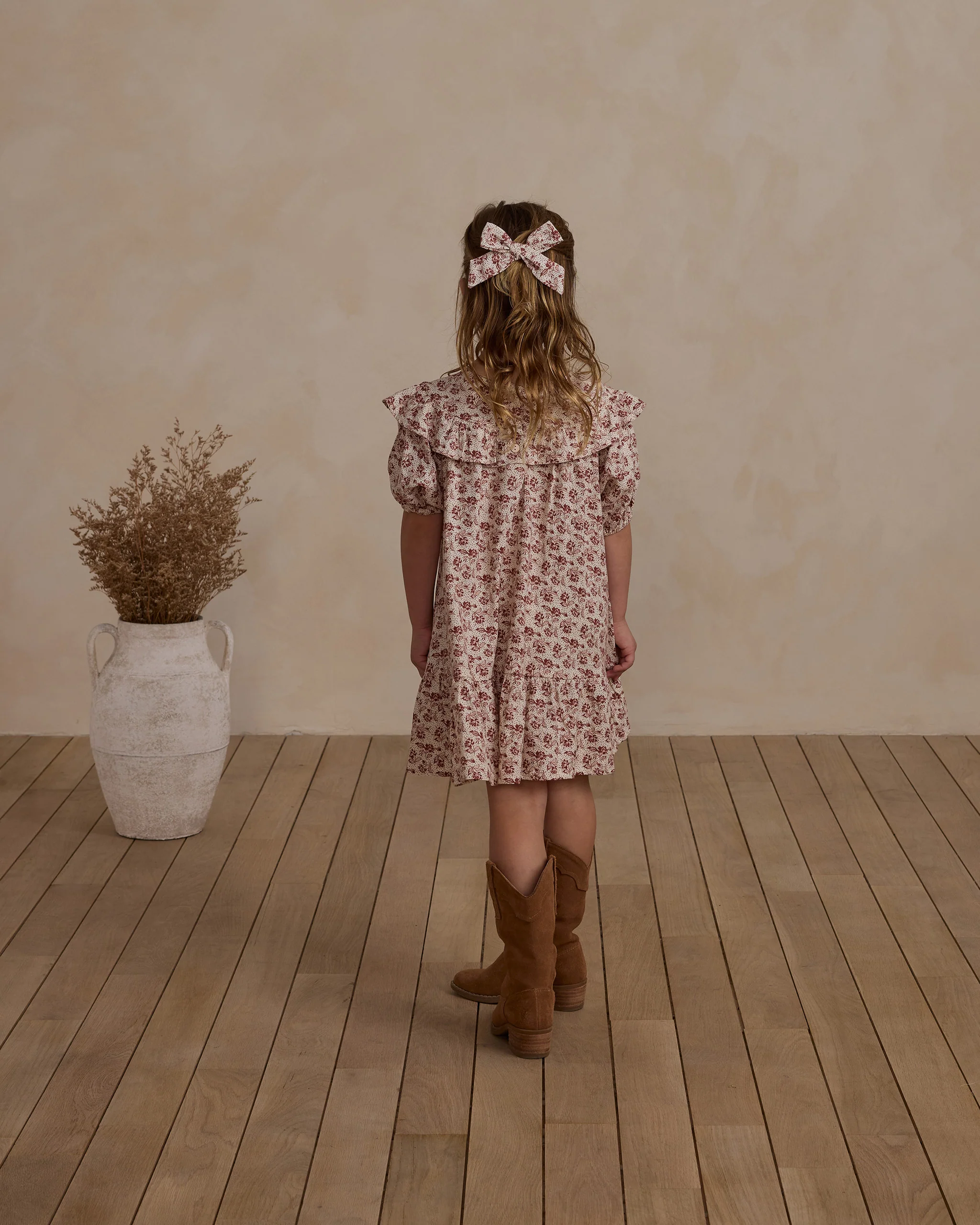 Cordelia Dress - Red Rose - Image 3