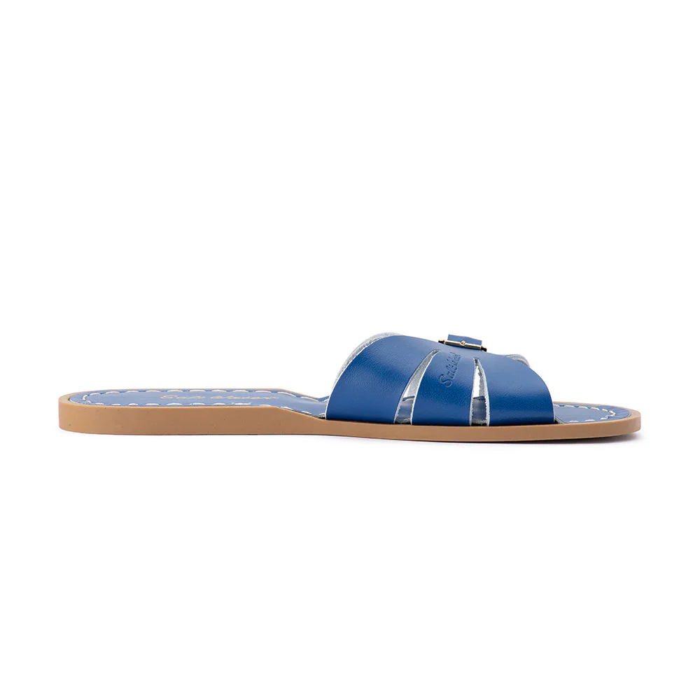 Saltwater Sandals Adults Classic Slides - Cobalt - Image 4
