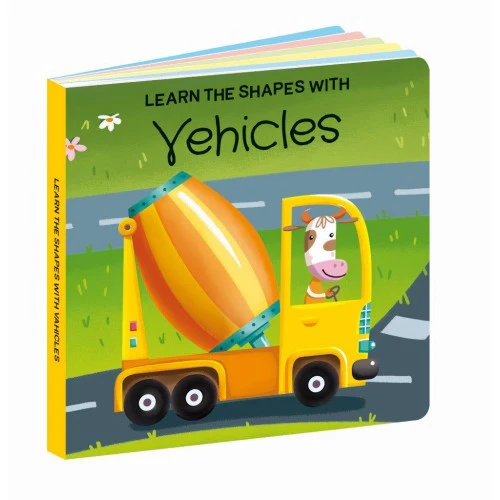 Learn Shapes Puzzle + Book Set - Vehicles - Image 2