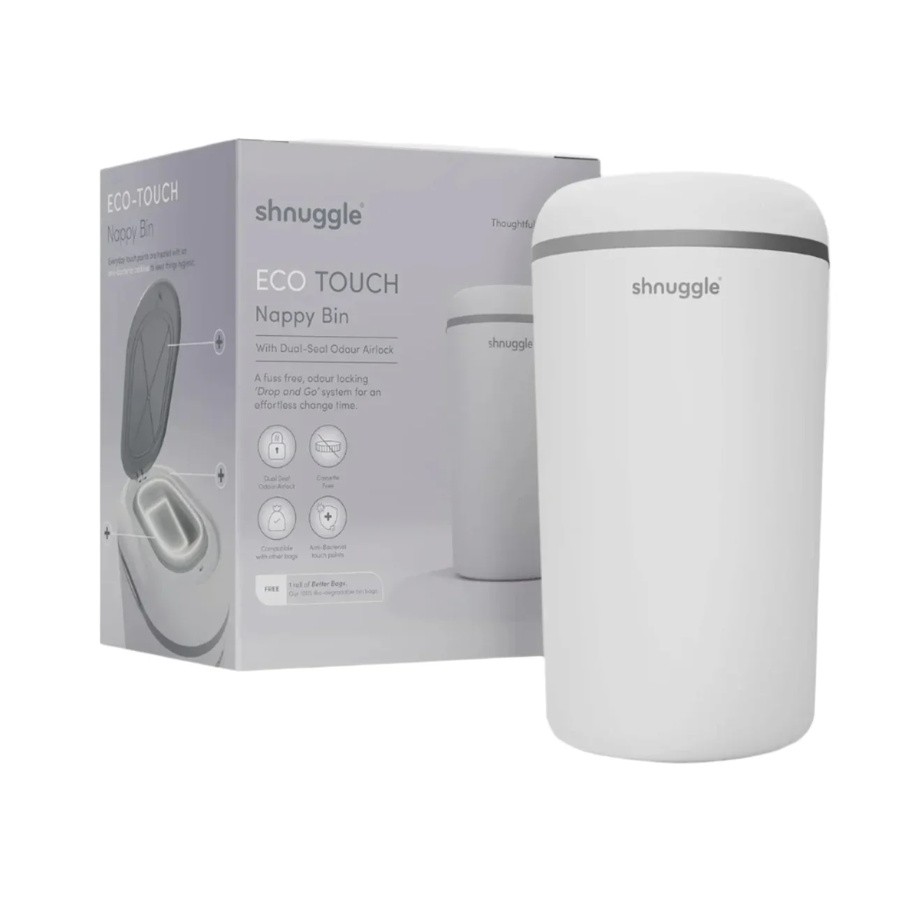 Eco Touch Nappy Bin