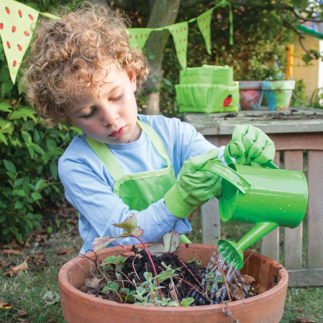 Small Tote Bag with Garden Tools - Image 2