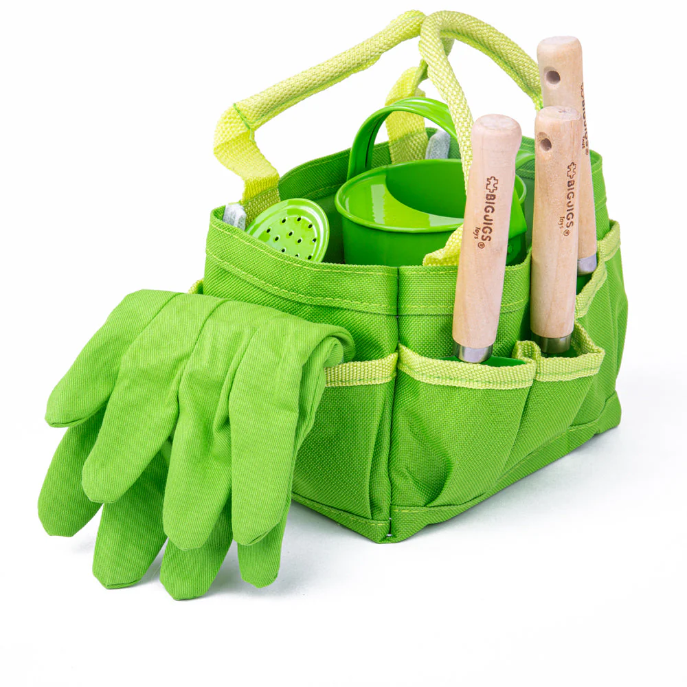 Small Tote Bag with Garden Tools - Image 3