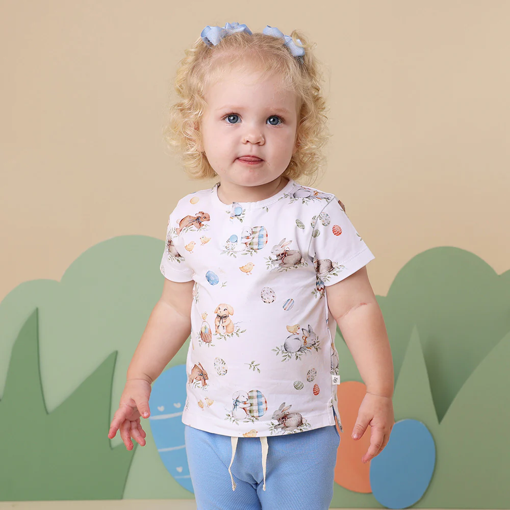 Flopsy Bunnies Organic Short Sleeve Top - Image 3