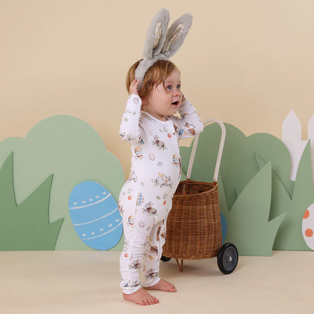 Flopsy Bunnies Organic Snugglesuit Convertible Romper - Image 5