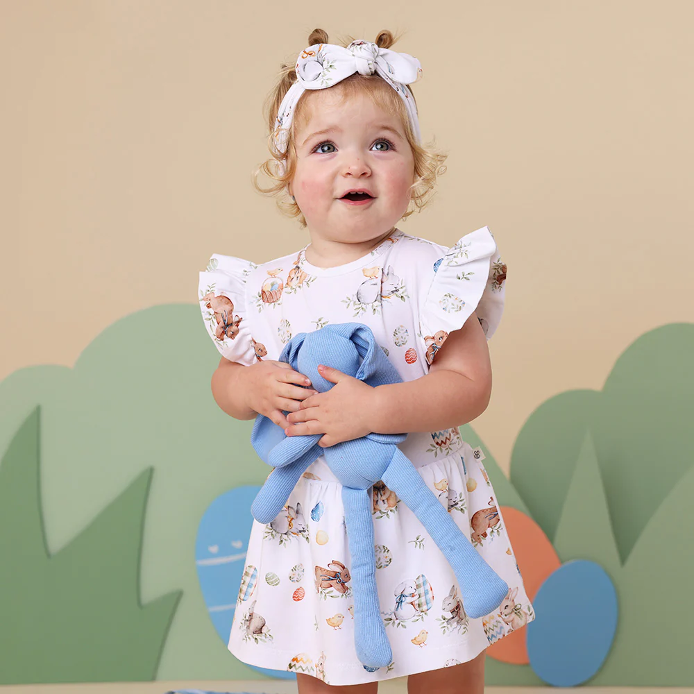 Organic Snuggle Bunny - Bluebell - Image 4