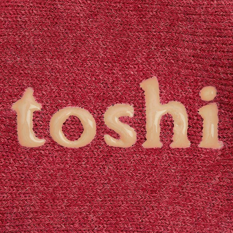 Toshi Organic Knee Socks - Dreamtime / Rosewood - Image 2