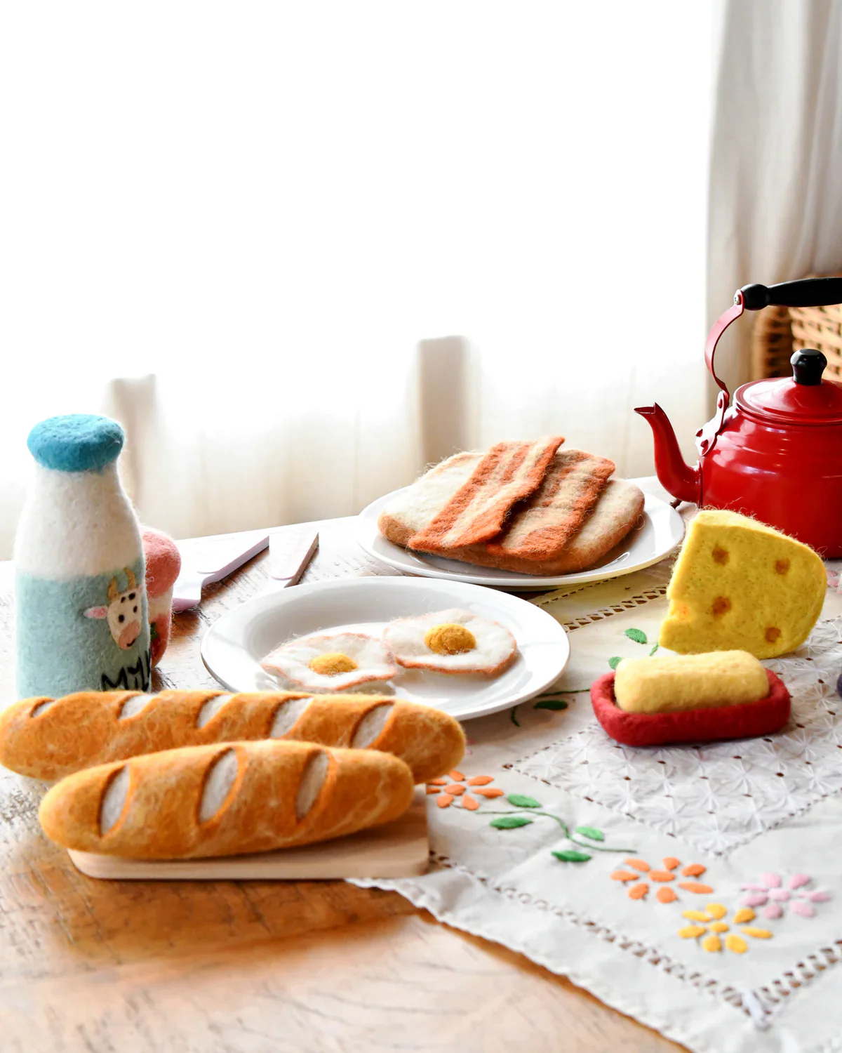 Felt Food Groups Play Food - Carbohydrates - Image 3
