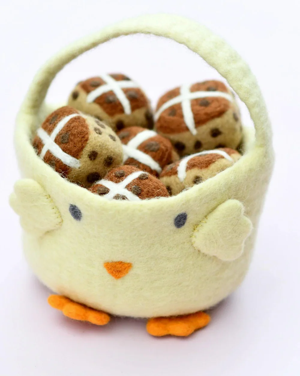 Felt Hot Cross Bun - Image 3