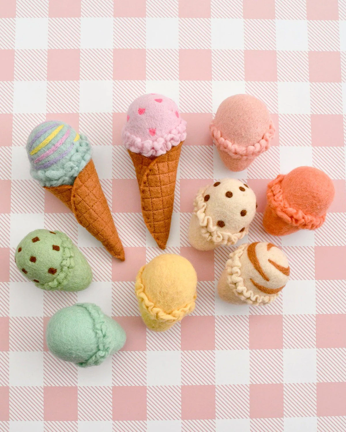 Felt Ice Cream Set - Image 4