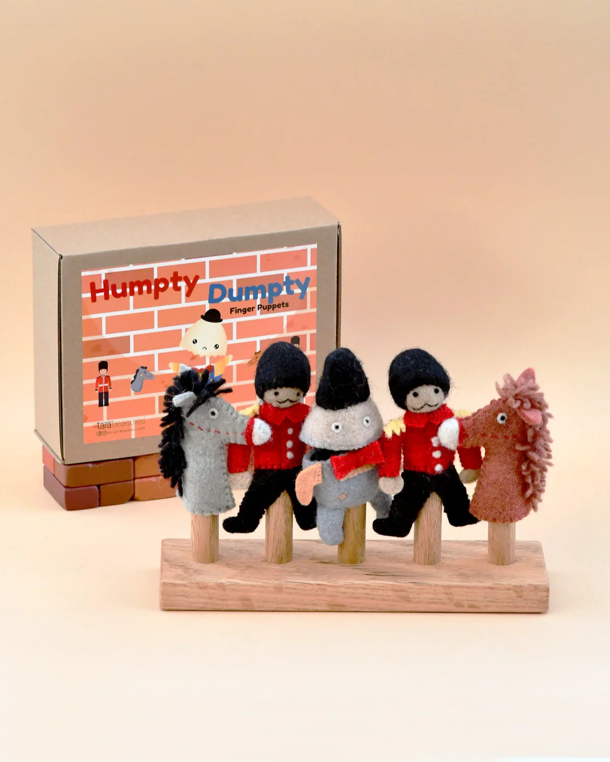 Finger Puppet Set - Humpty Dumpty - Image 3