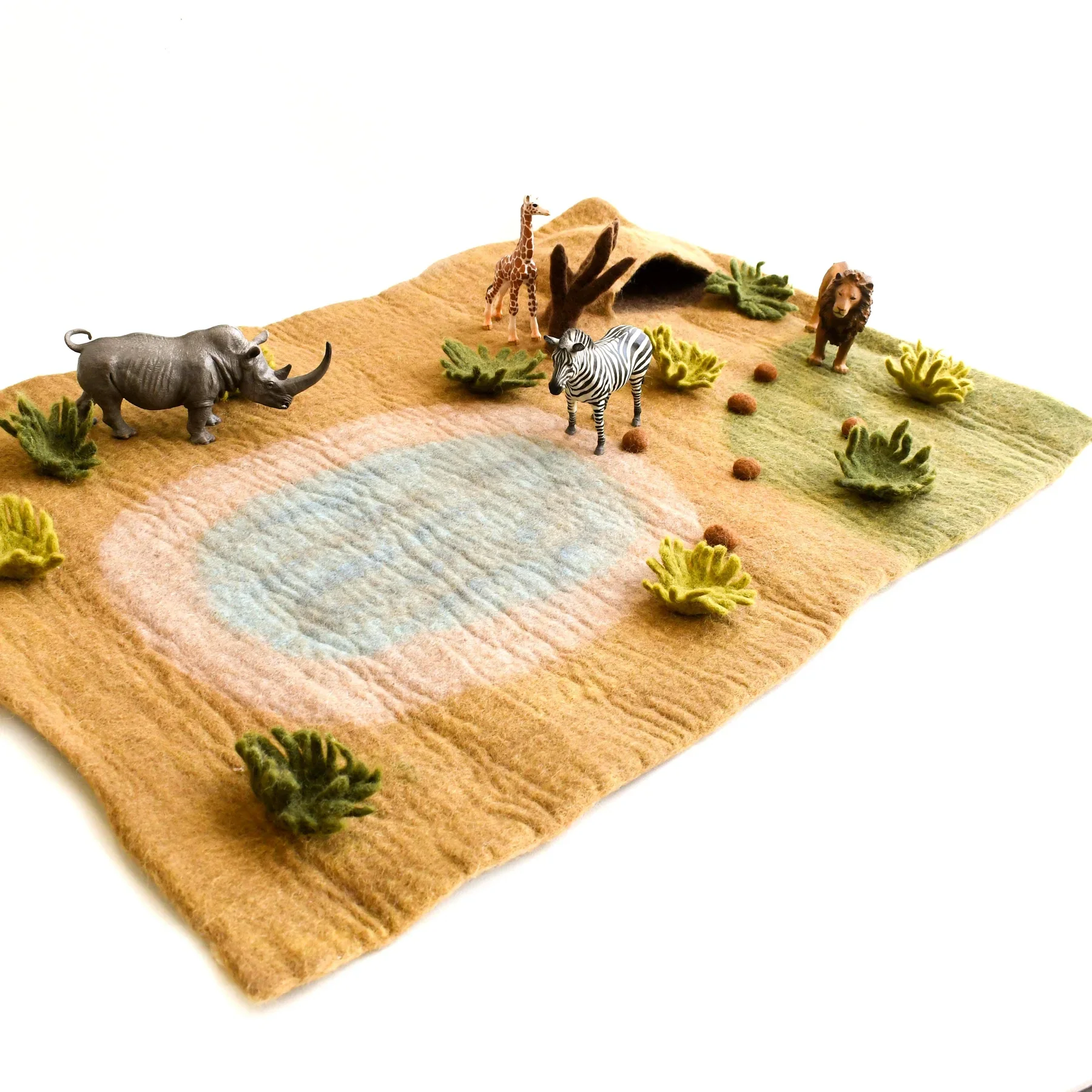 Large Safari Play Mat Playscape - Image 4