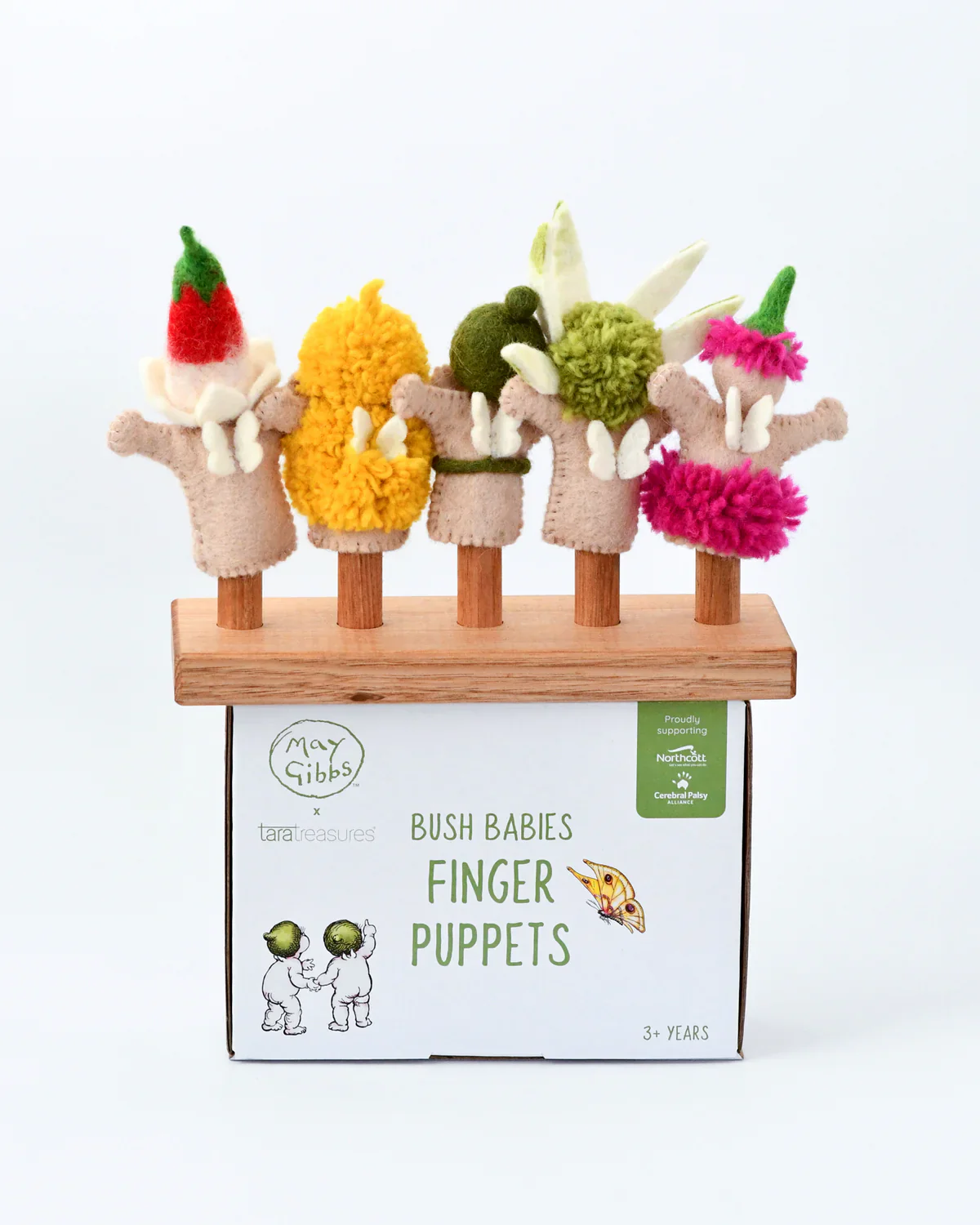 May Gibbs - Bush Babies Finger Puppets Set - Image 4