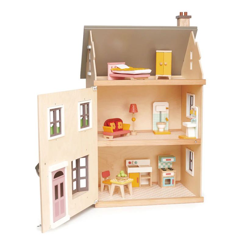 Foxtail Villa Doll House With Furniture - Image 3