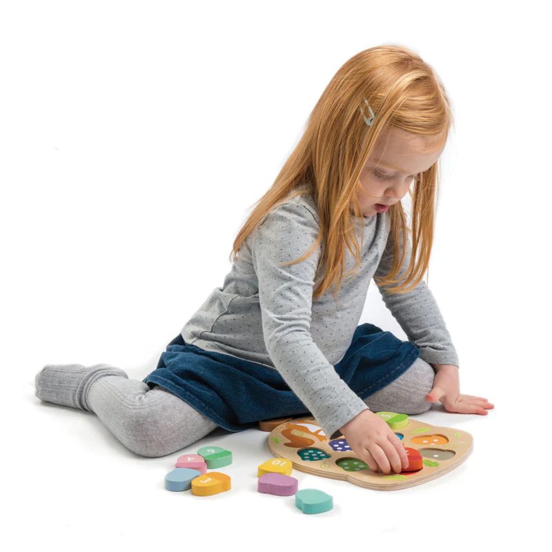 How Many Acorns Wooden Puzzle - Image 2