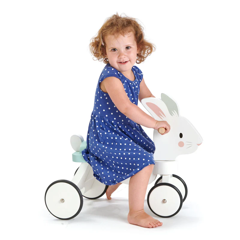 Running Rabbit Wooden Ride On - Image 3