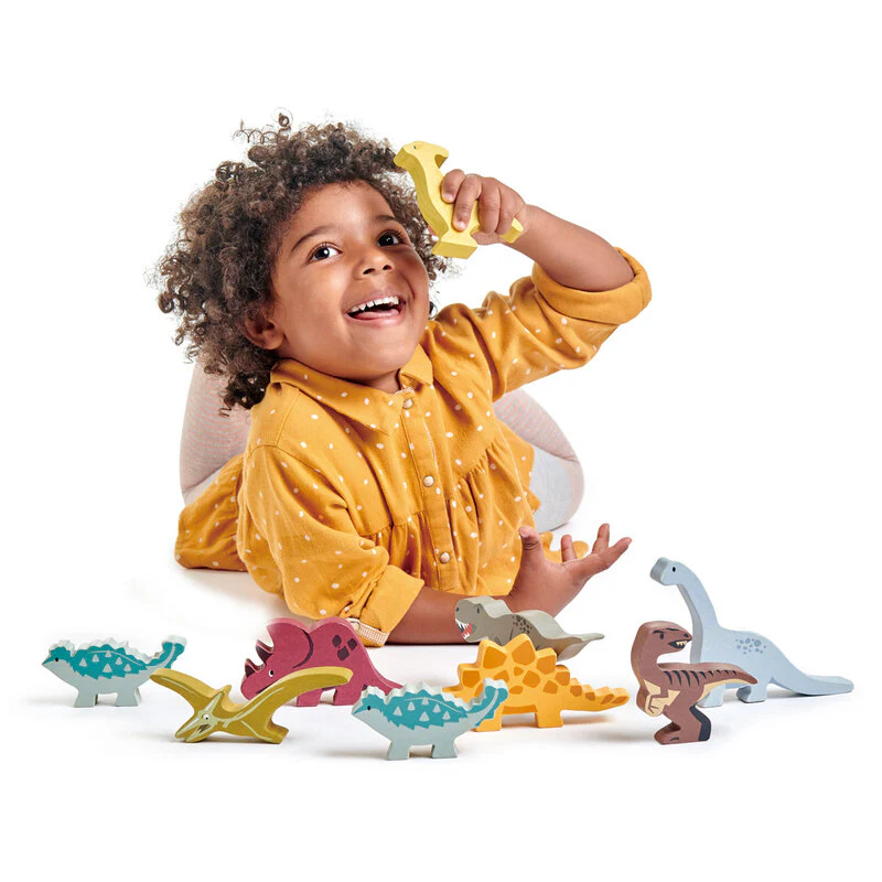 Wooden Dinosaur Set - Image 2