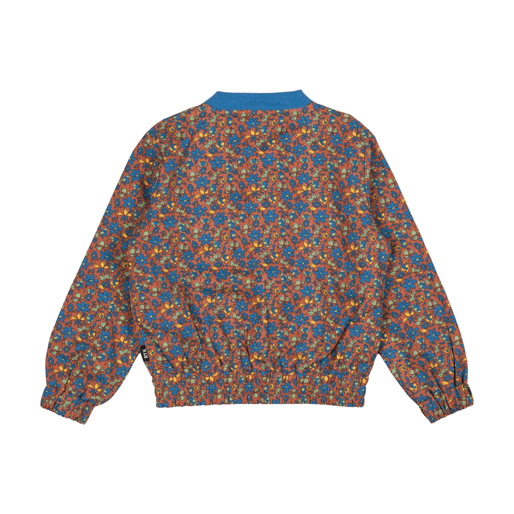 Rock Your Baby Brown Floral Bomber Jacket - Image 2