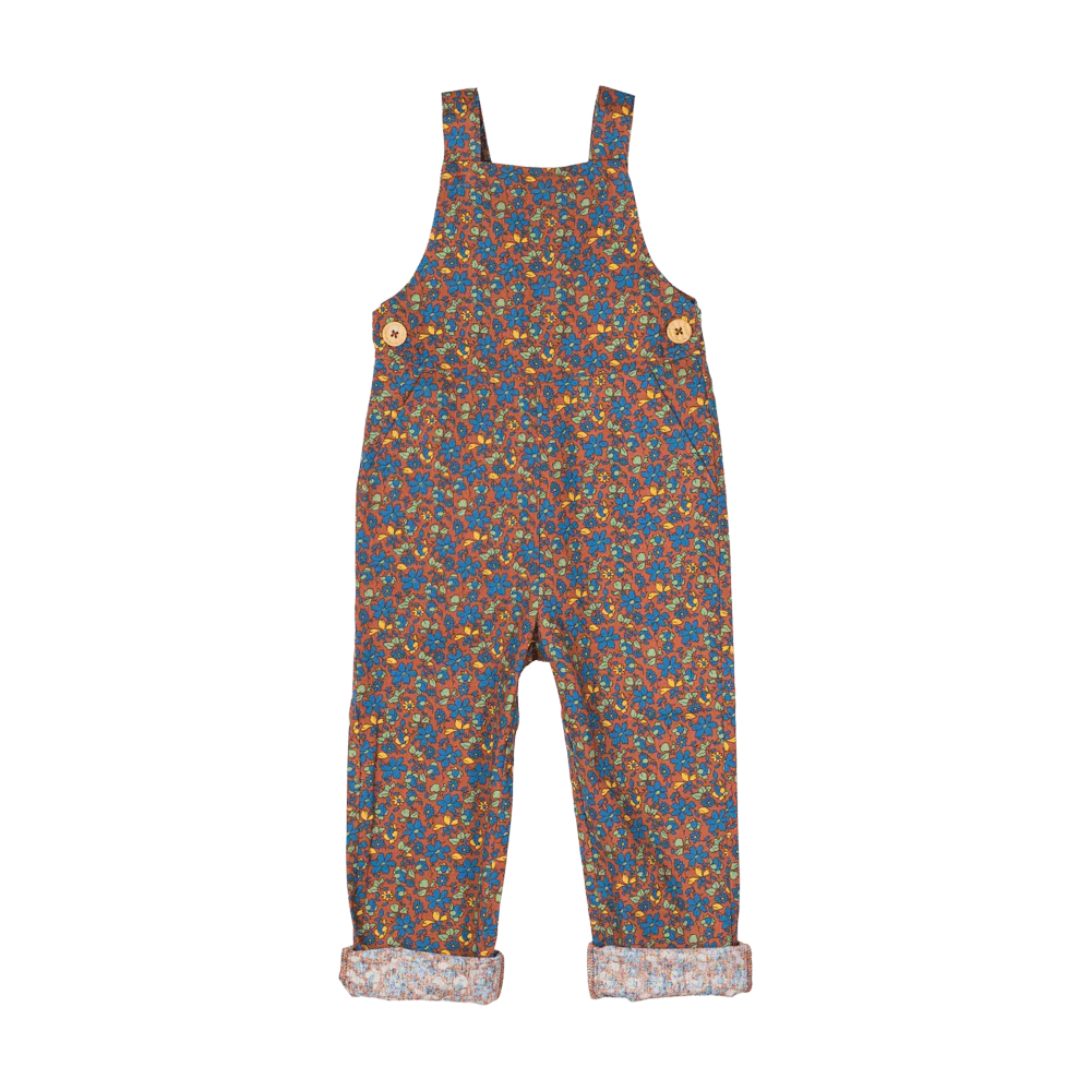 Rock Your Baby Brown Floral Jumpsuit