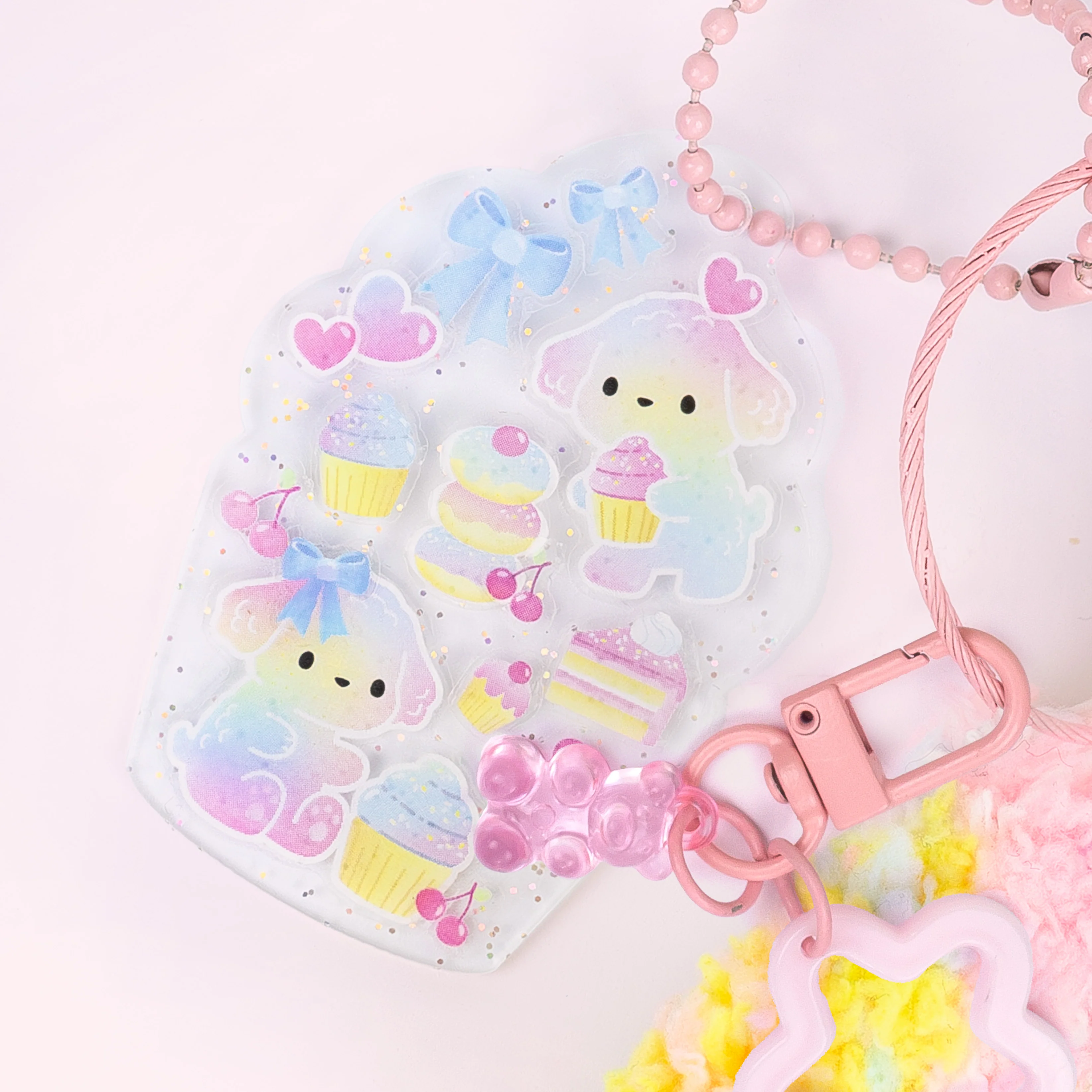 Bag Charm Kit - Fluffy Dog - Image 4