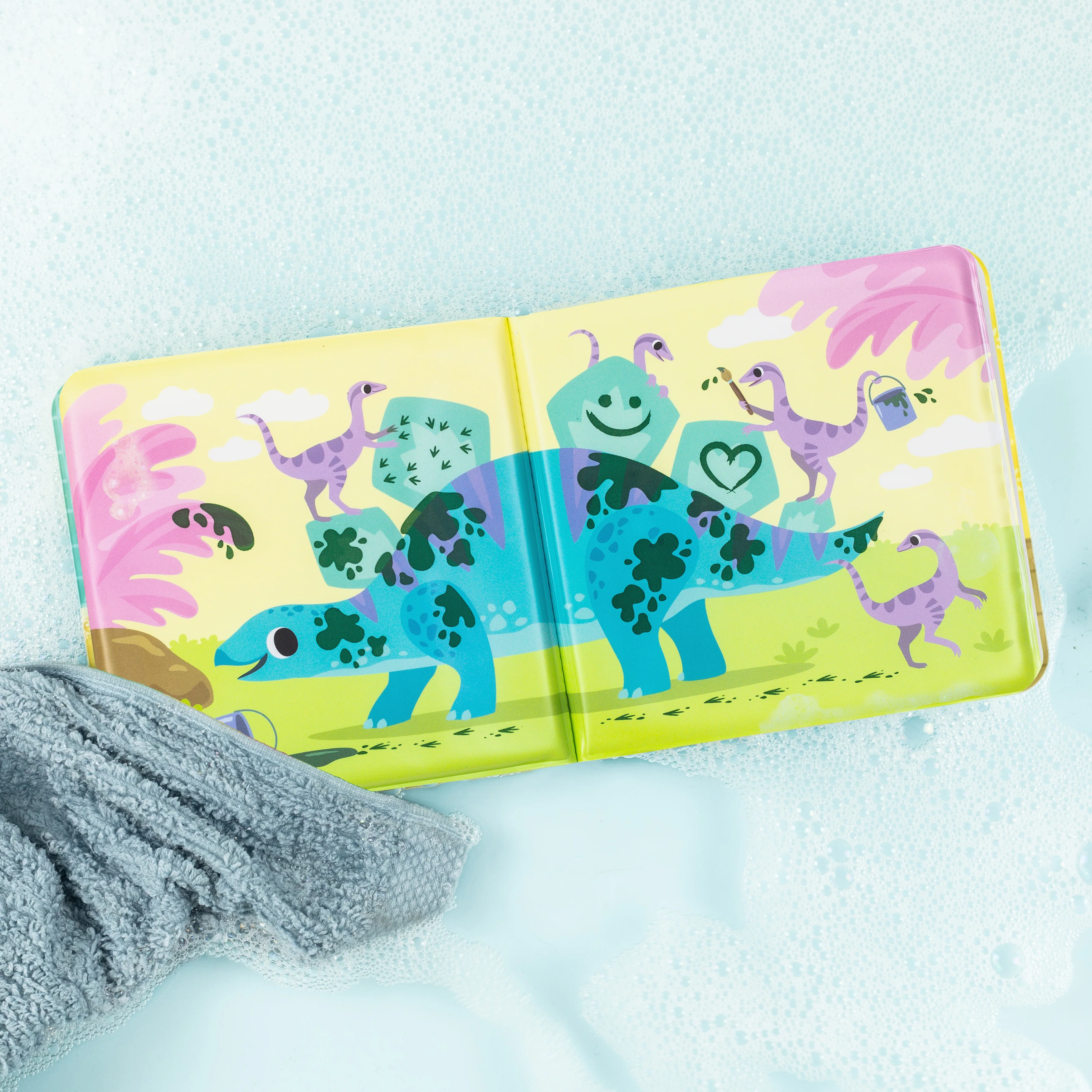 Bath Book - Messy Dinosaurs - Image 5
