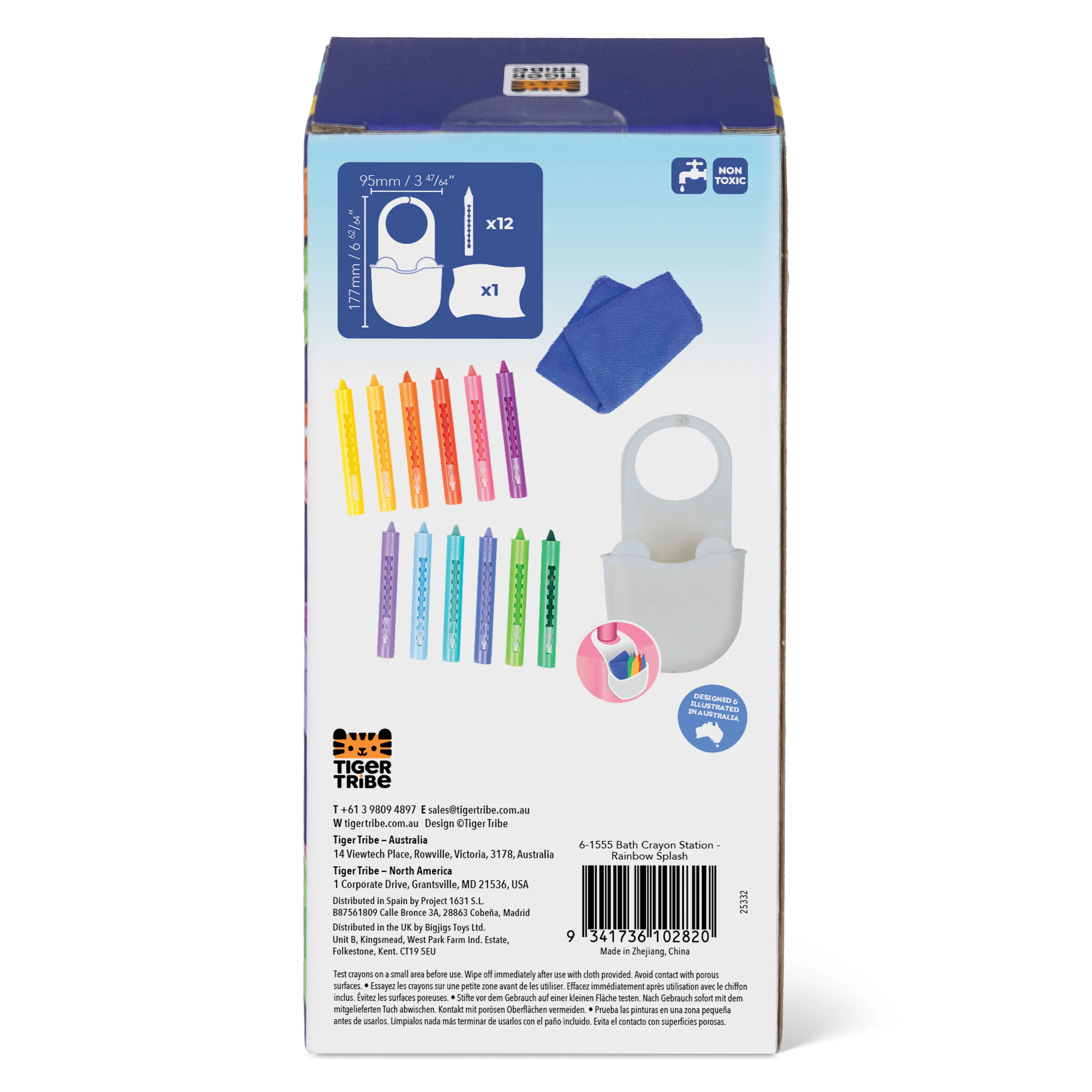 Bath Crayon Station - Rainbow Splash - Image 8