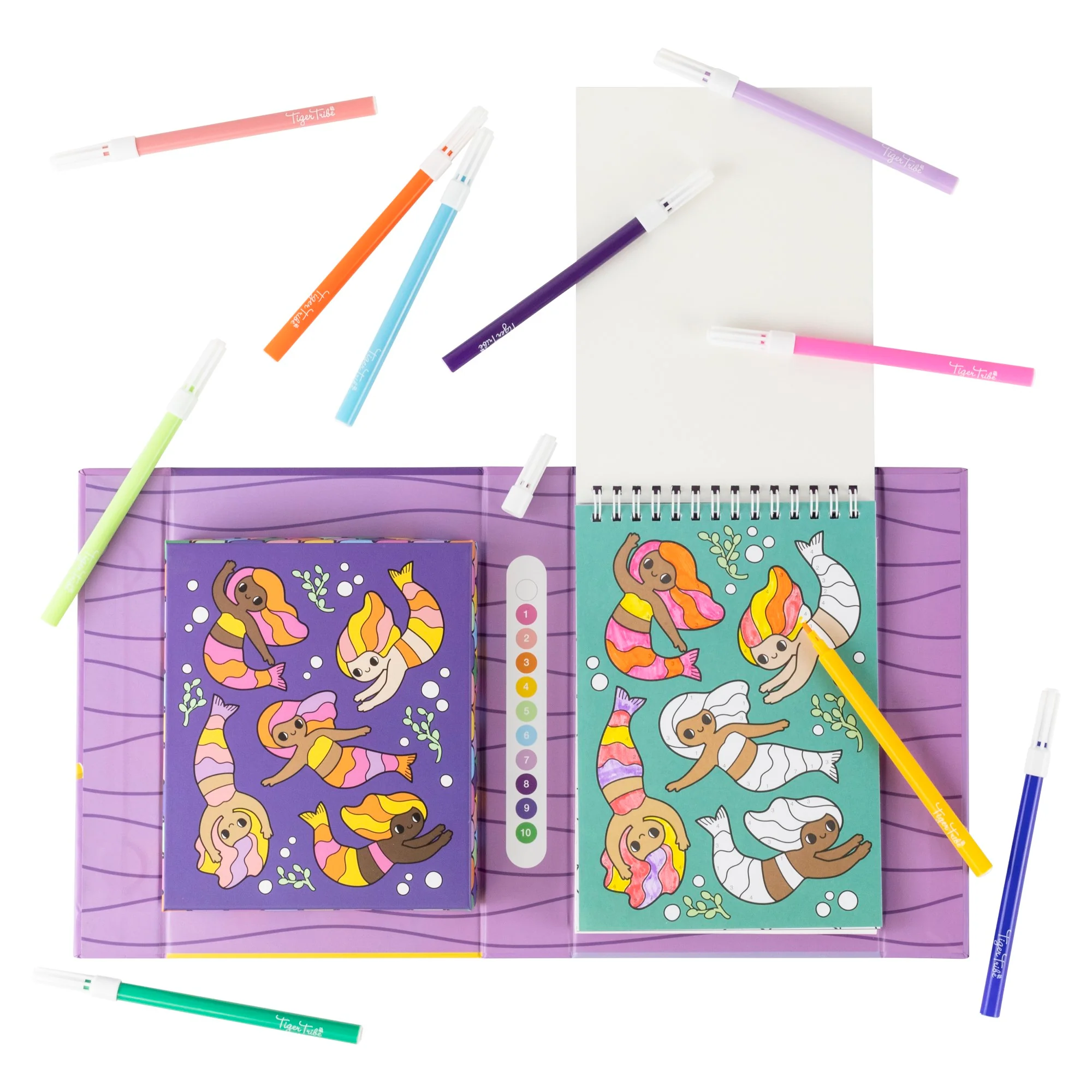 Colour by Numbers - Mermaids and Friends - Image 3