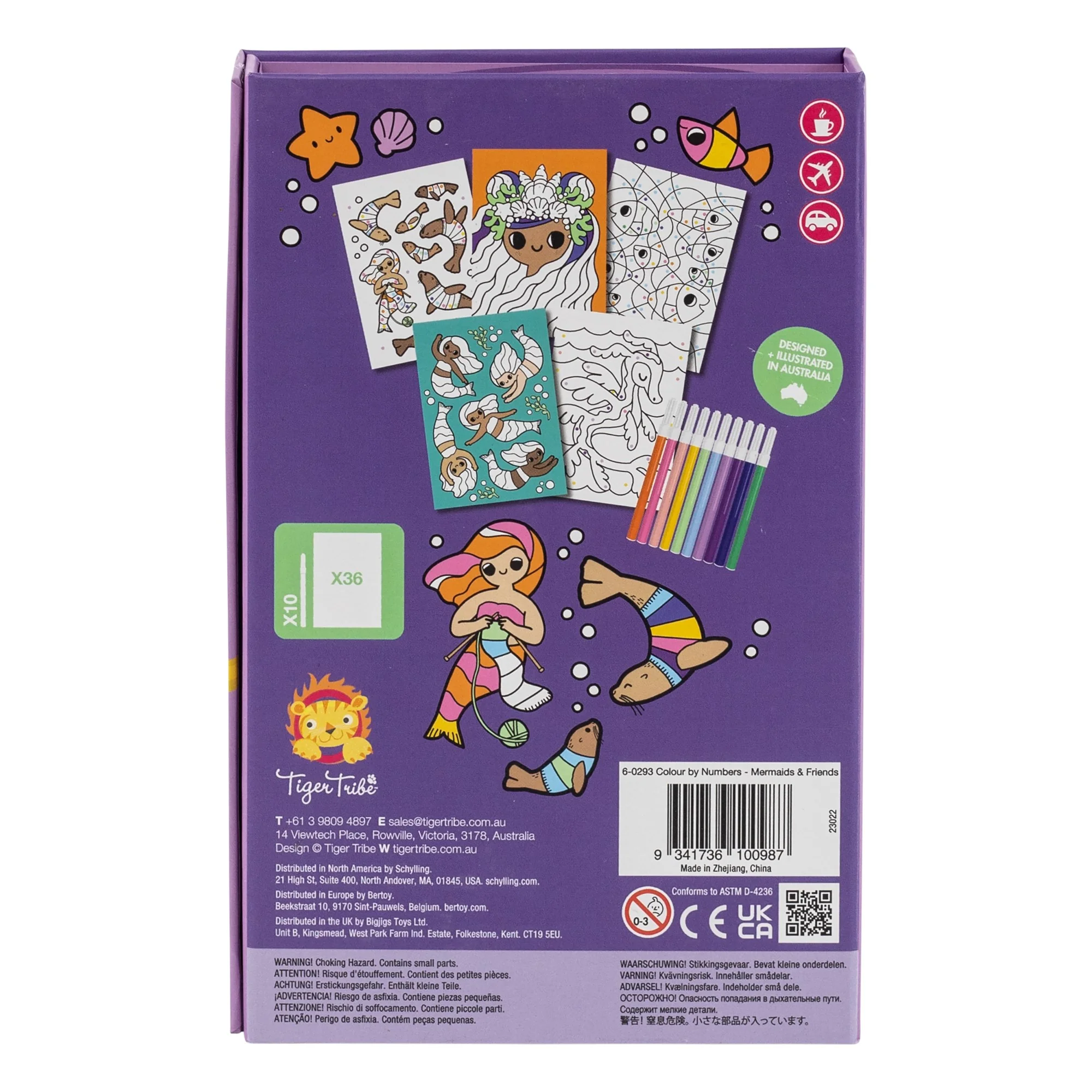 Colour by Numbers - Mermaids and Friends - Image 7