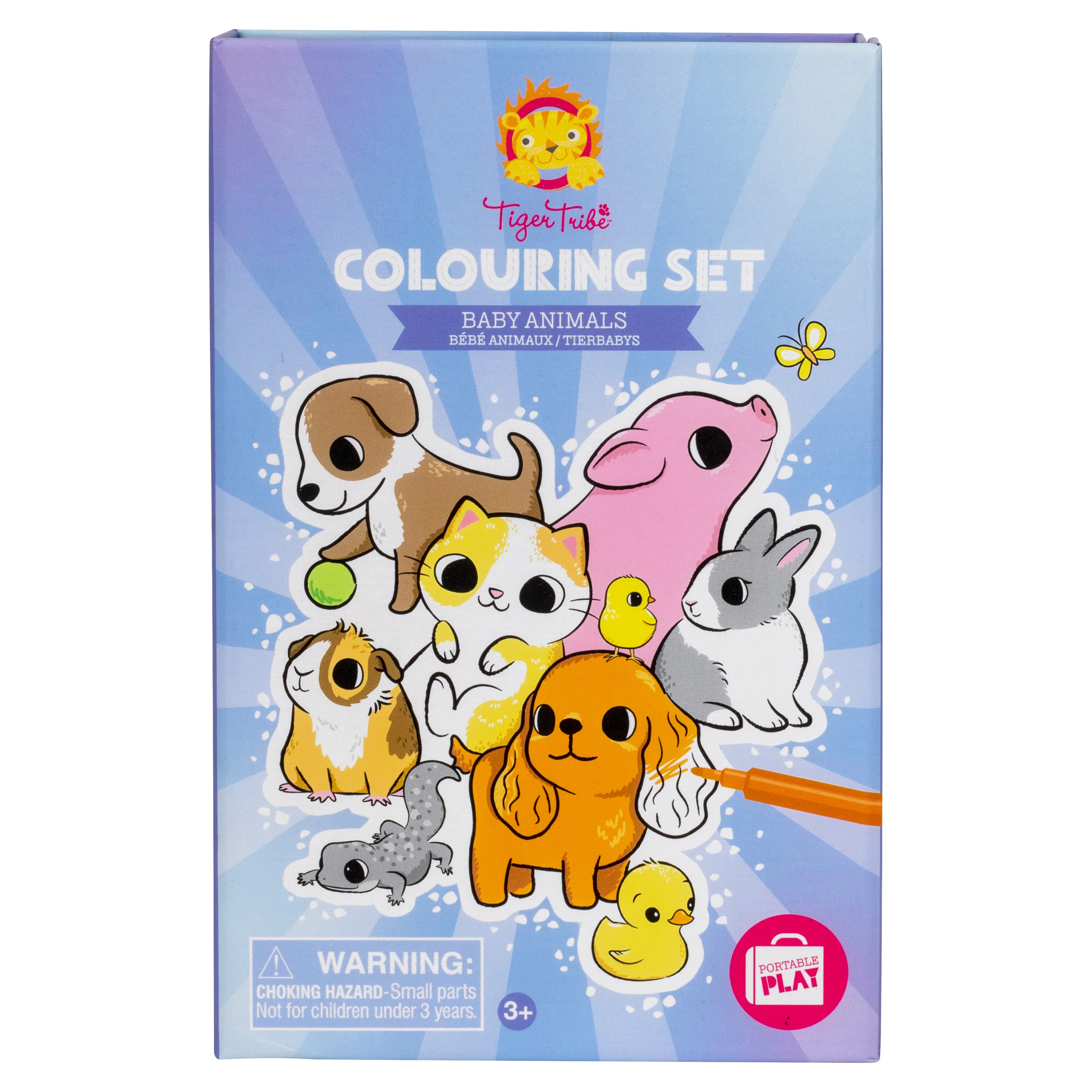 Colouring Set - Baby Animals