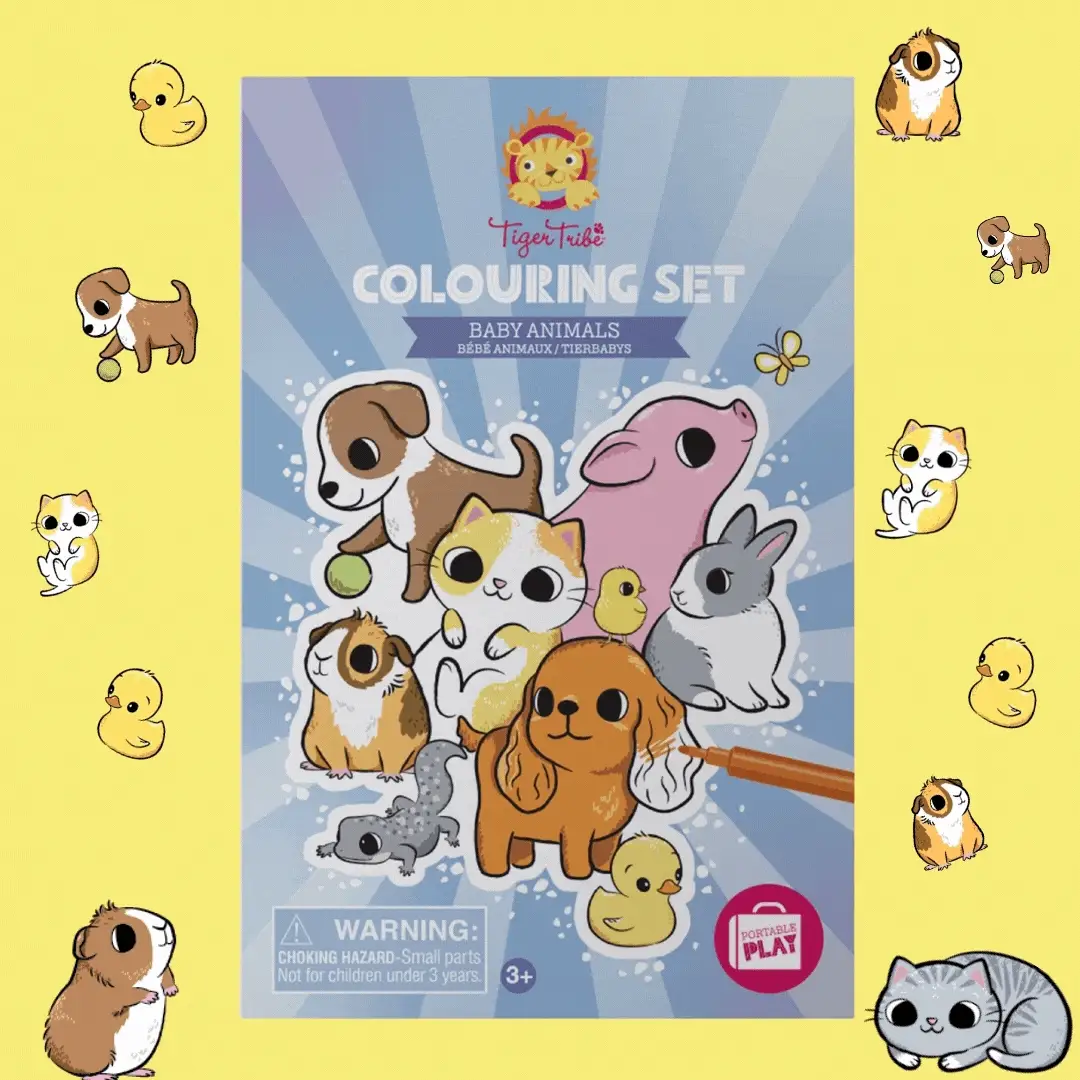 Colouring Set - Baby Animals - Image 2