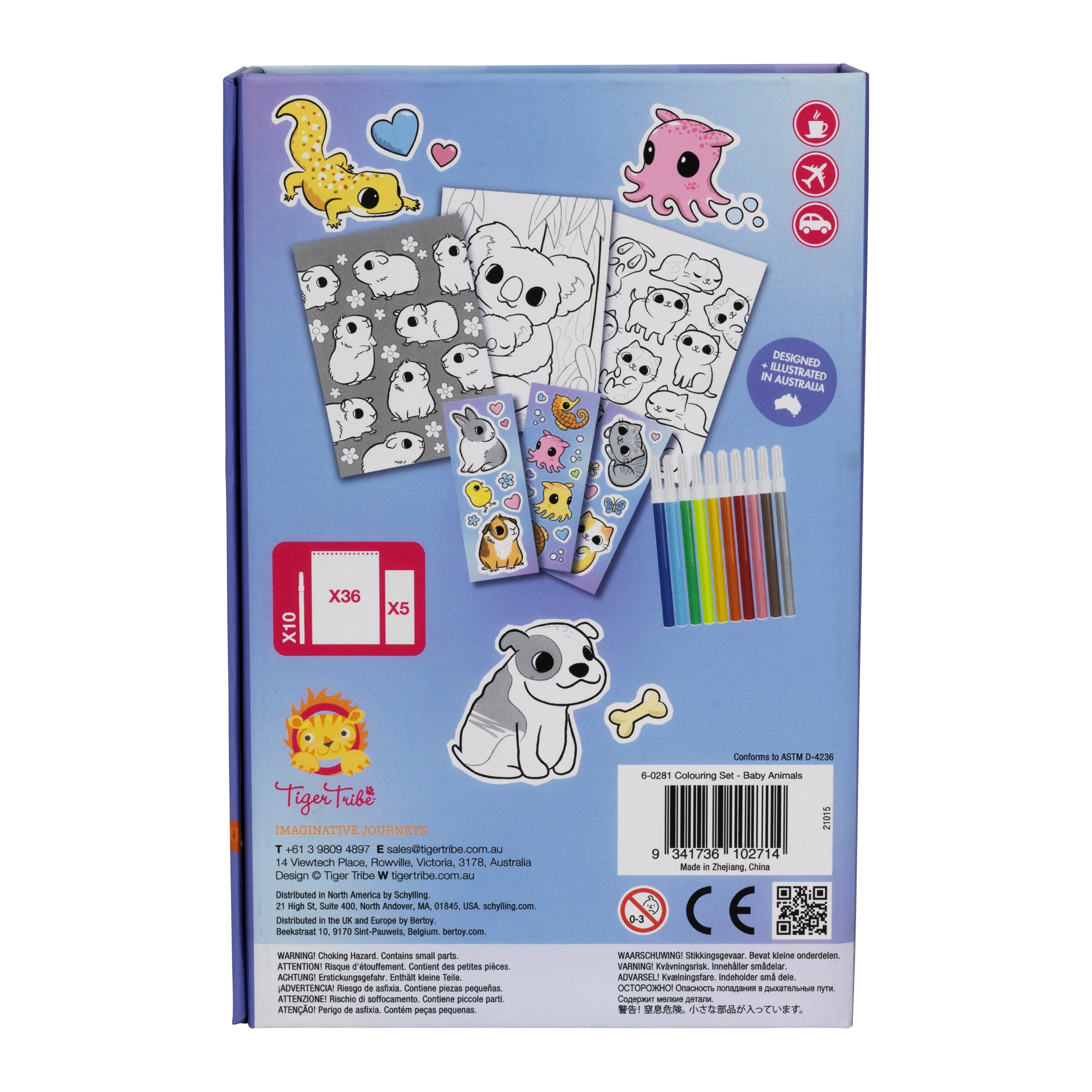 Colouring Set - Baby Animals - Image 4