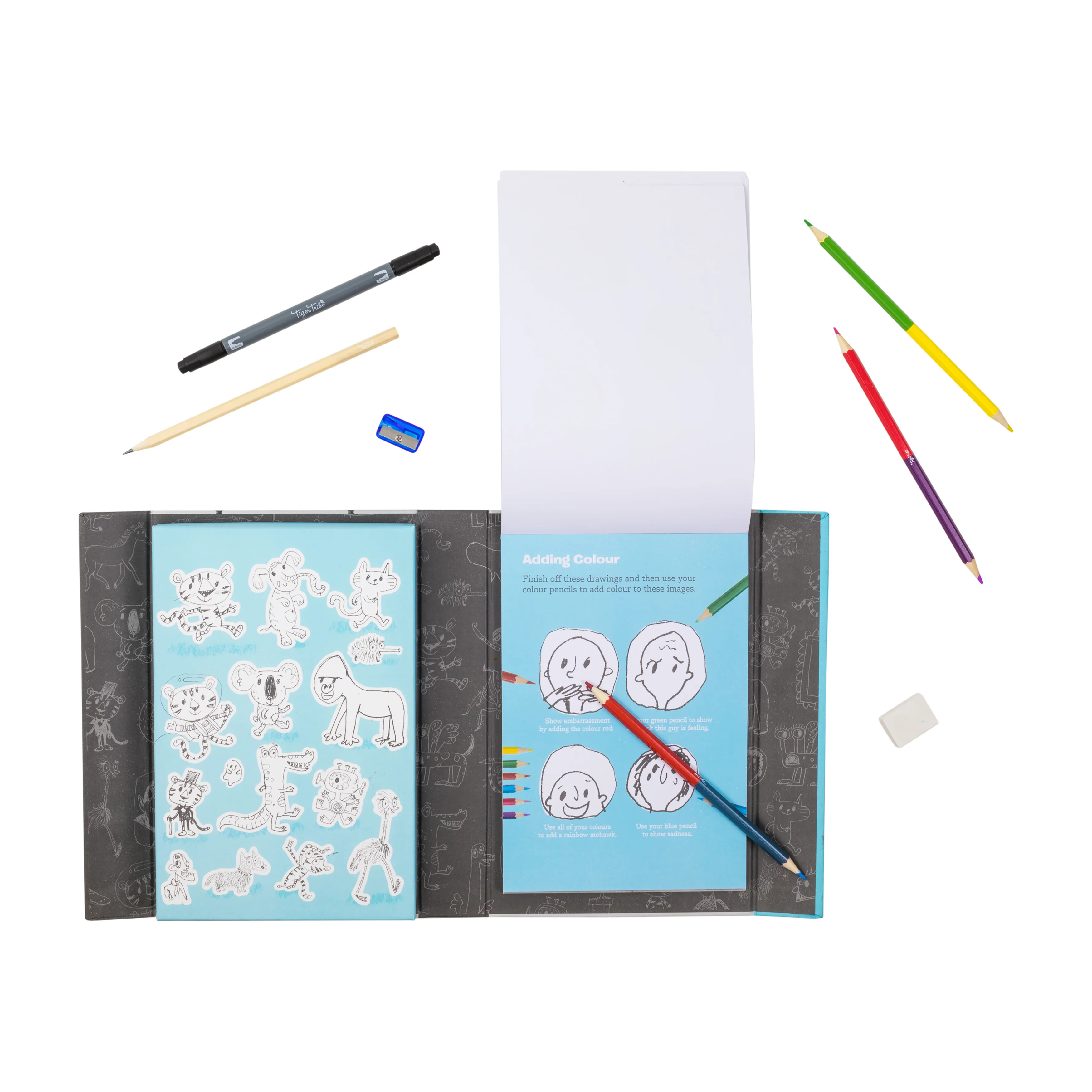 Drawing Inspiration - A Guided Sketchbook - Image 7