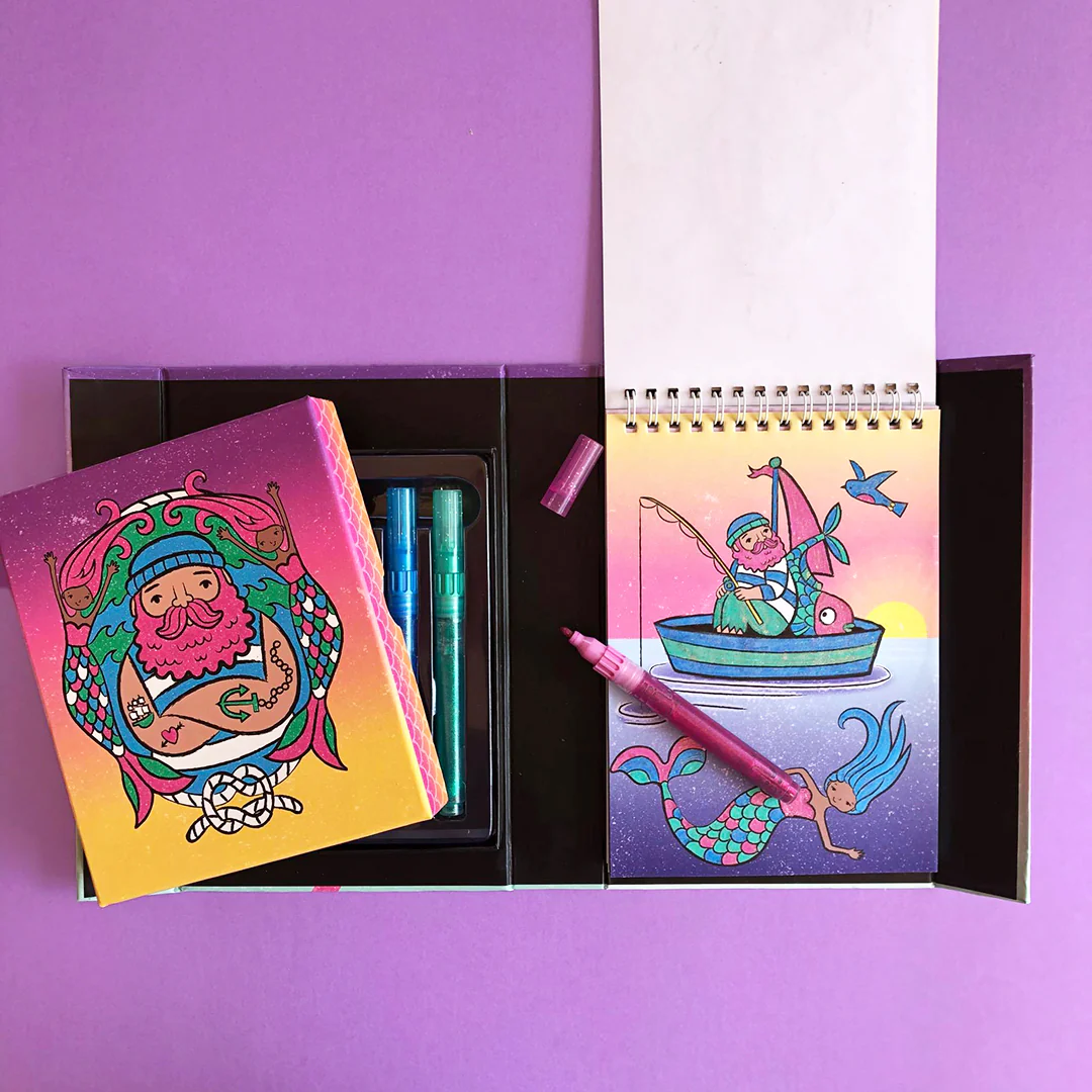 Glitter Colouring Set - Ocean Dreams - Image 6